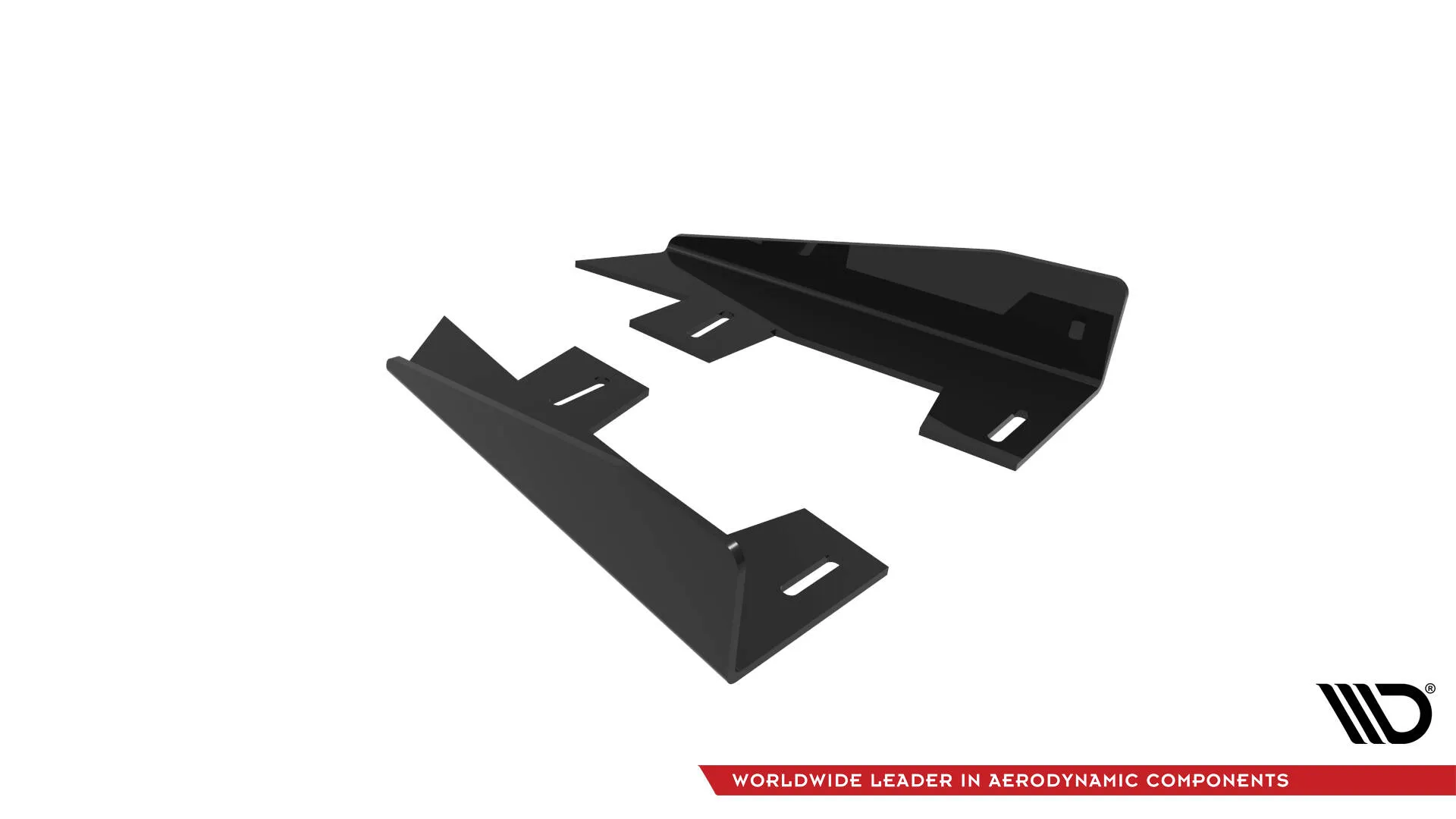 Baksplitter-flopper Ford Mustang GT VII 2023 -> | Glossy Black Edition – bilde 3