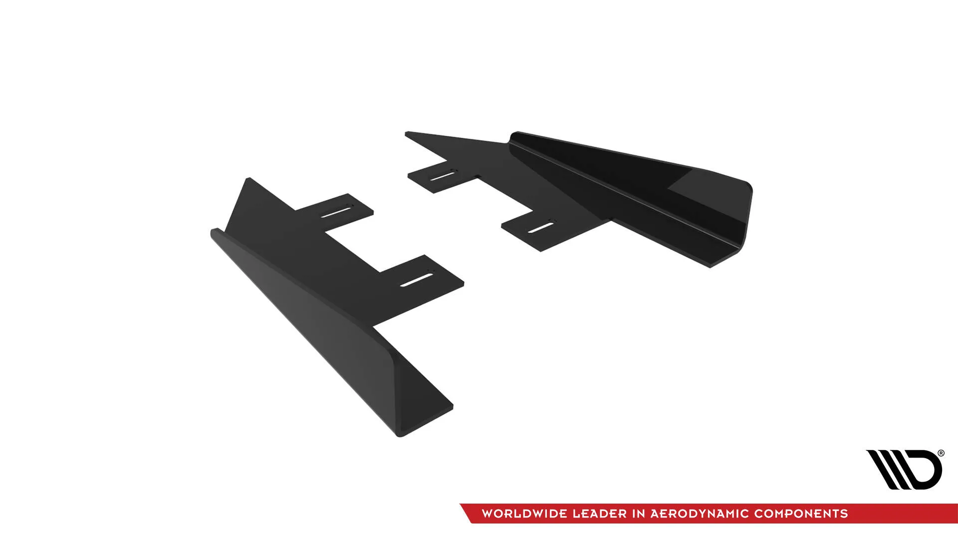 Baksplitter-flopper Honda Civic mk10 2017 - 2022 | Glossy Black Edition – bilde 4