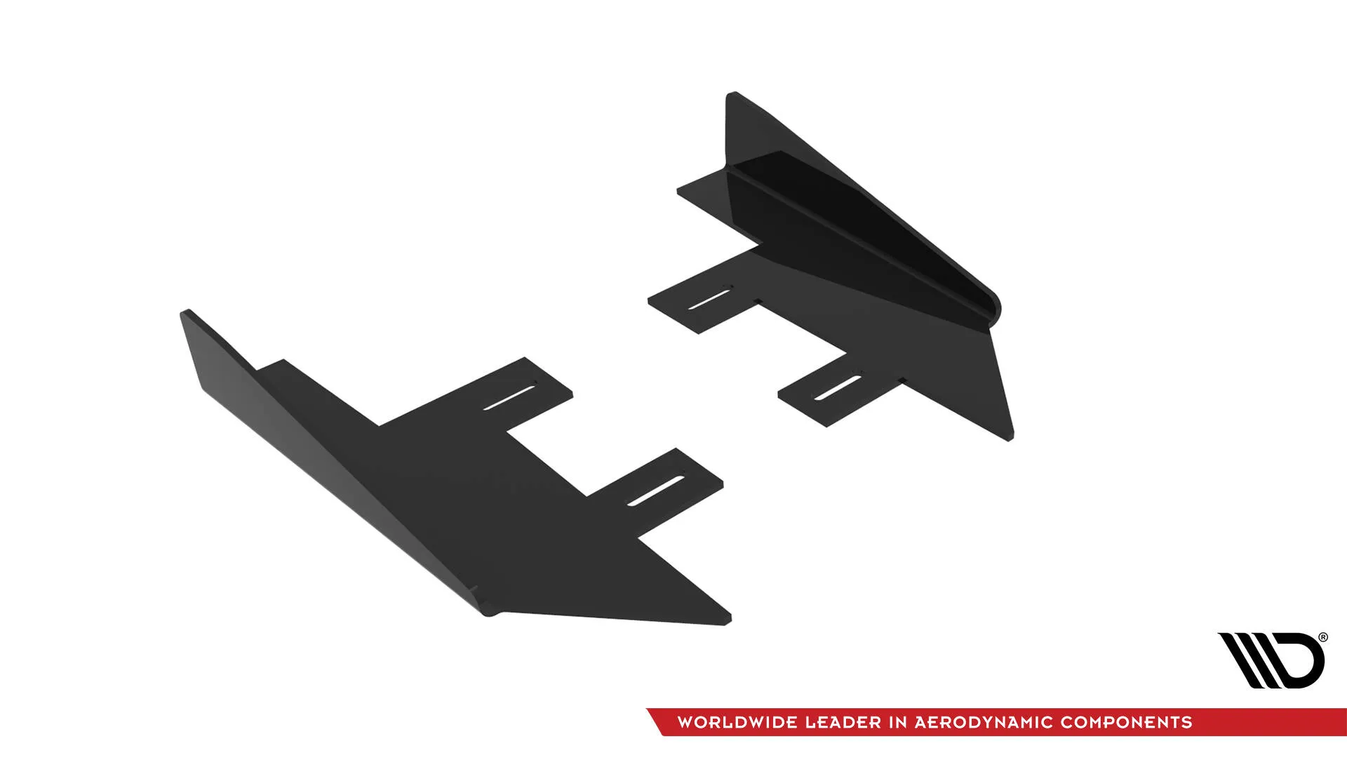 Baksplitter-flopper Honda Civic mk10 2017 - 2022 | Glossy Black Edition – bilde 5