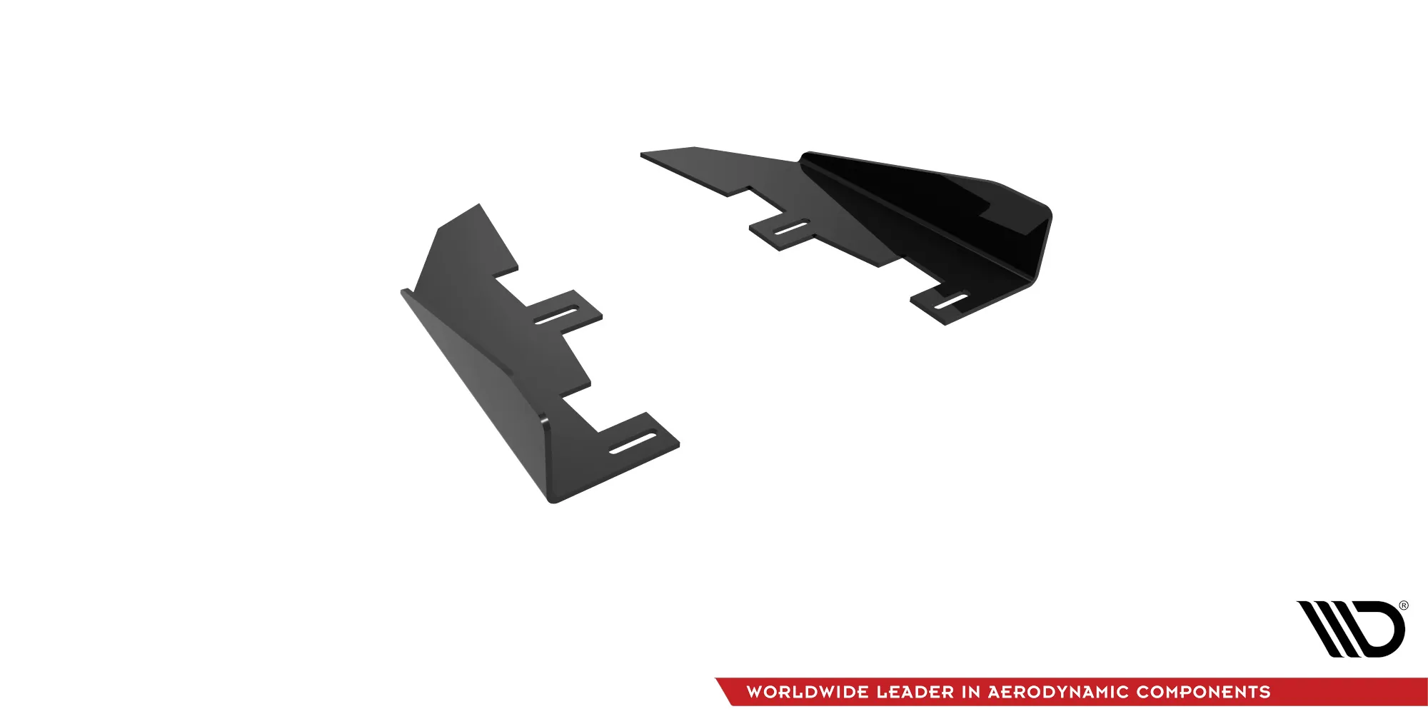 Baksplitter-flopper Honda Civic XI Type-R 2023-> | Glossy Black Edition – bilde 4