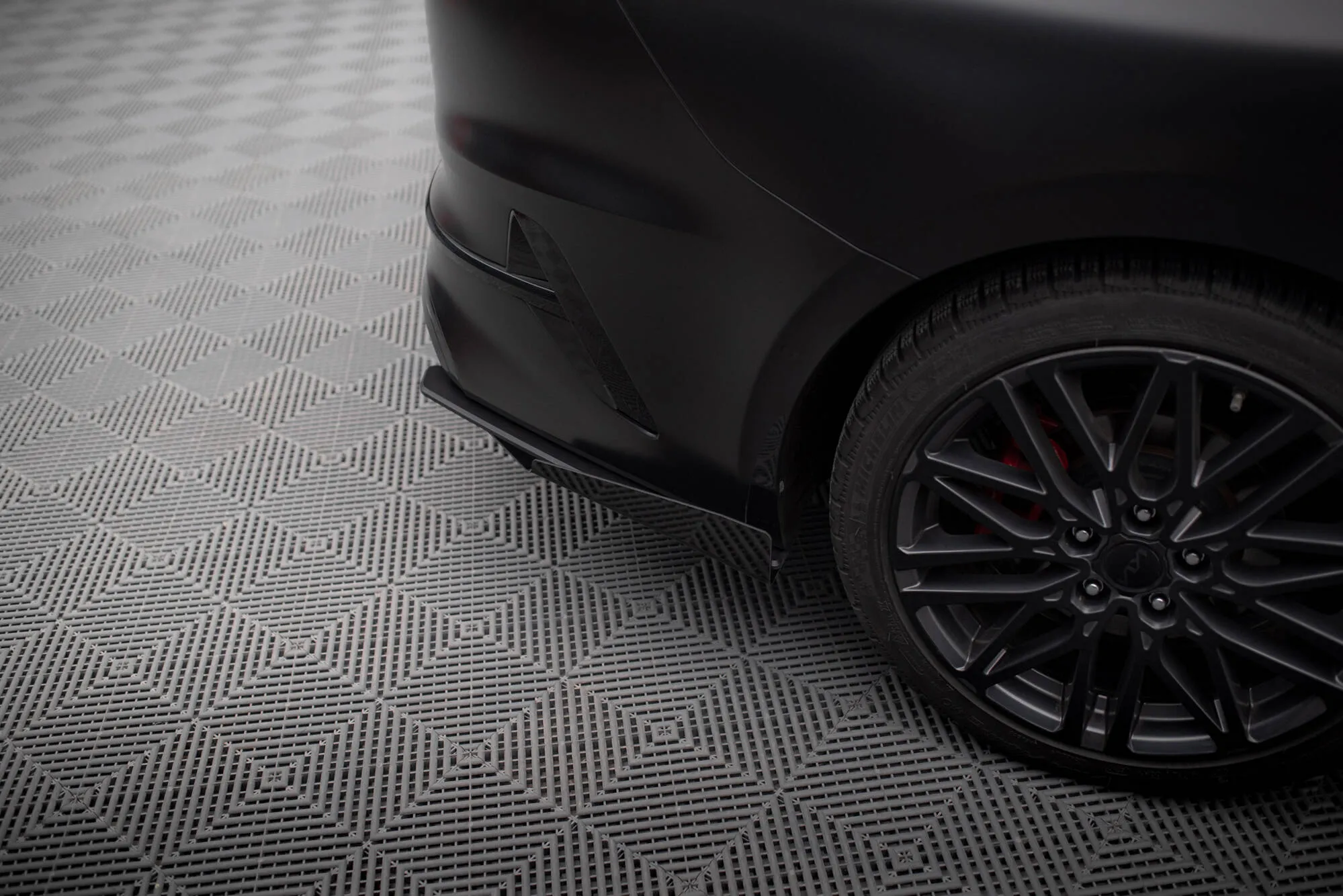 Baksplitter-flopper Kia Proceed GT facelift 2021 - > | Glossy Black Edition