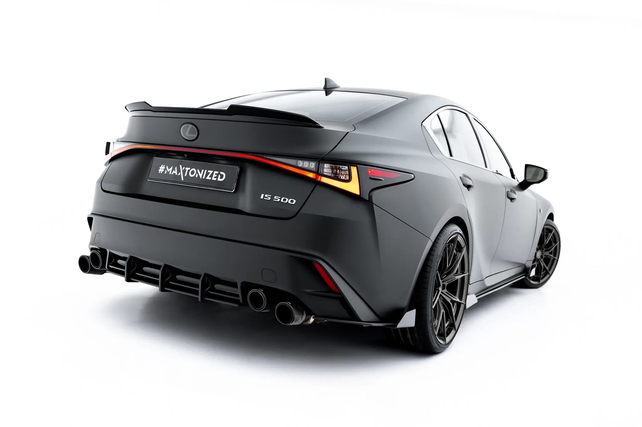 Baksplitter-flopper Lexus IS 500 III Facelift (XE30) 2020 -> | Glossy Black Edition – bilde 2