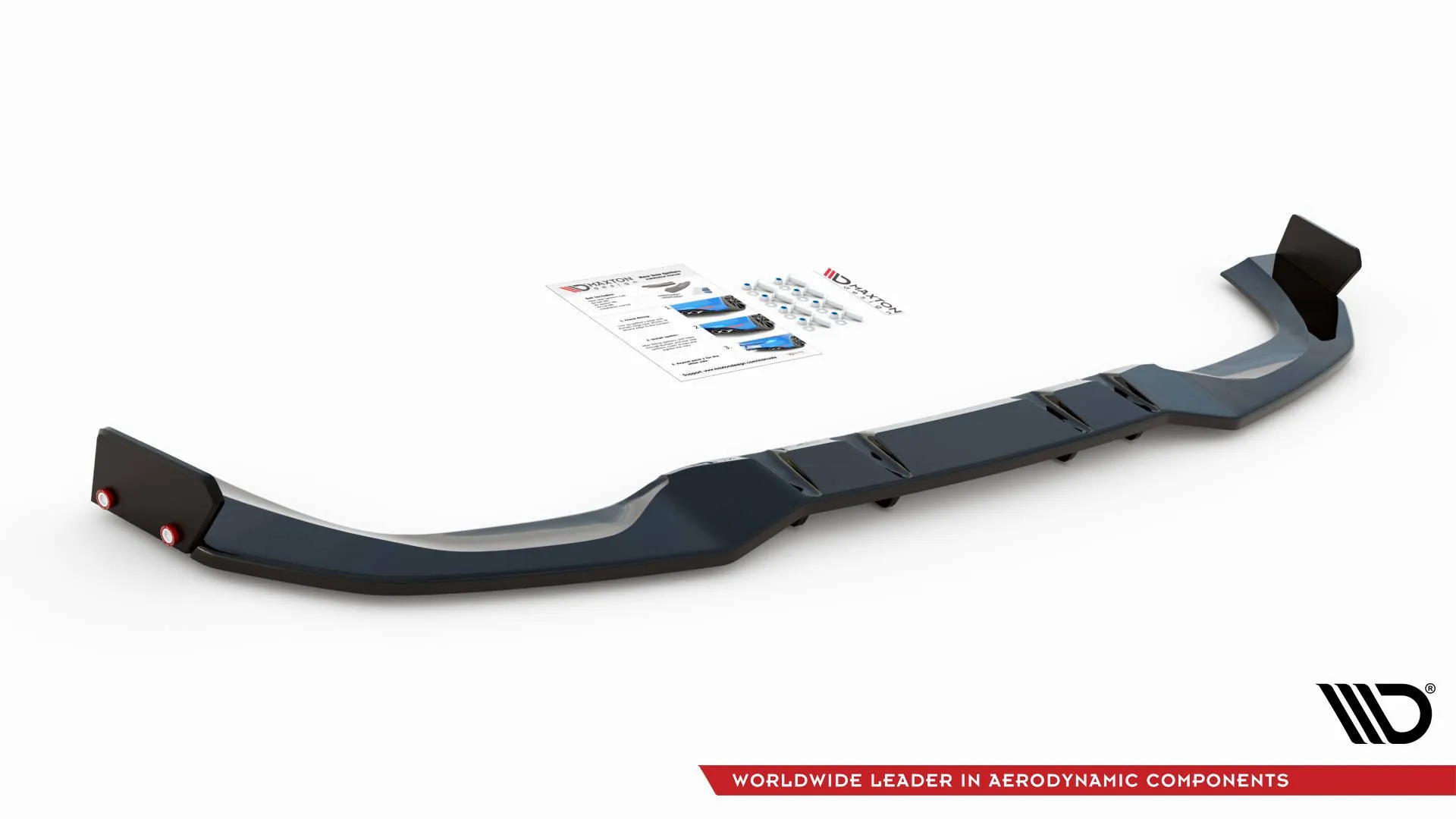 Baksplitter + Flopper Mercedes-AMG A 45 S (W177) 2019-> | Glossy Black Edition – bilde 3