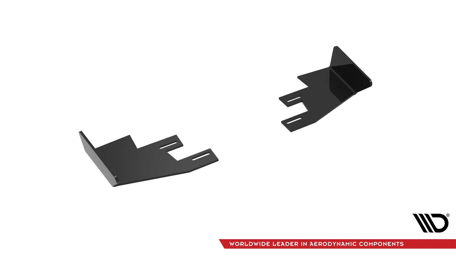 Baksplitter-flopper Mercedes-Benz A (W176) AMG-Line facelift 2015 -2018 | Glossy Black Edition – bilde 4