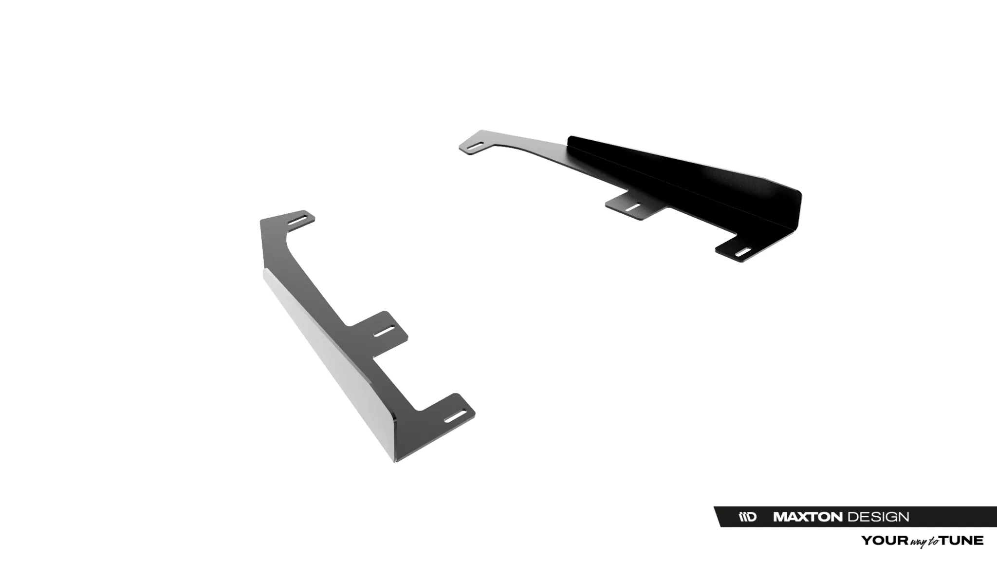 Baksplitter-flopper Mercedes-Benz AMG Cle 53 Aero (C236) 2023 -> | Glossy Black Edition – bilde 5