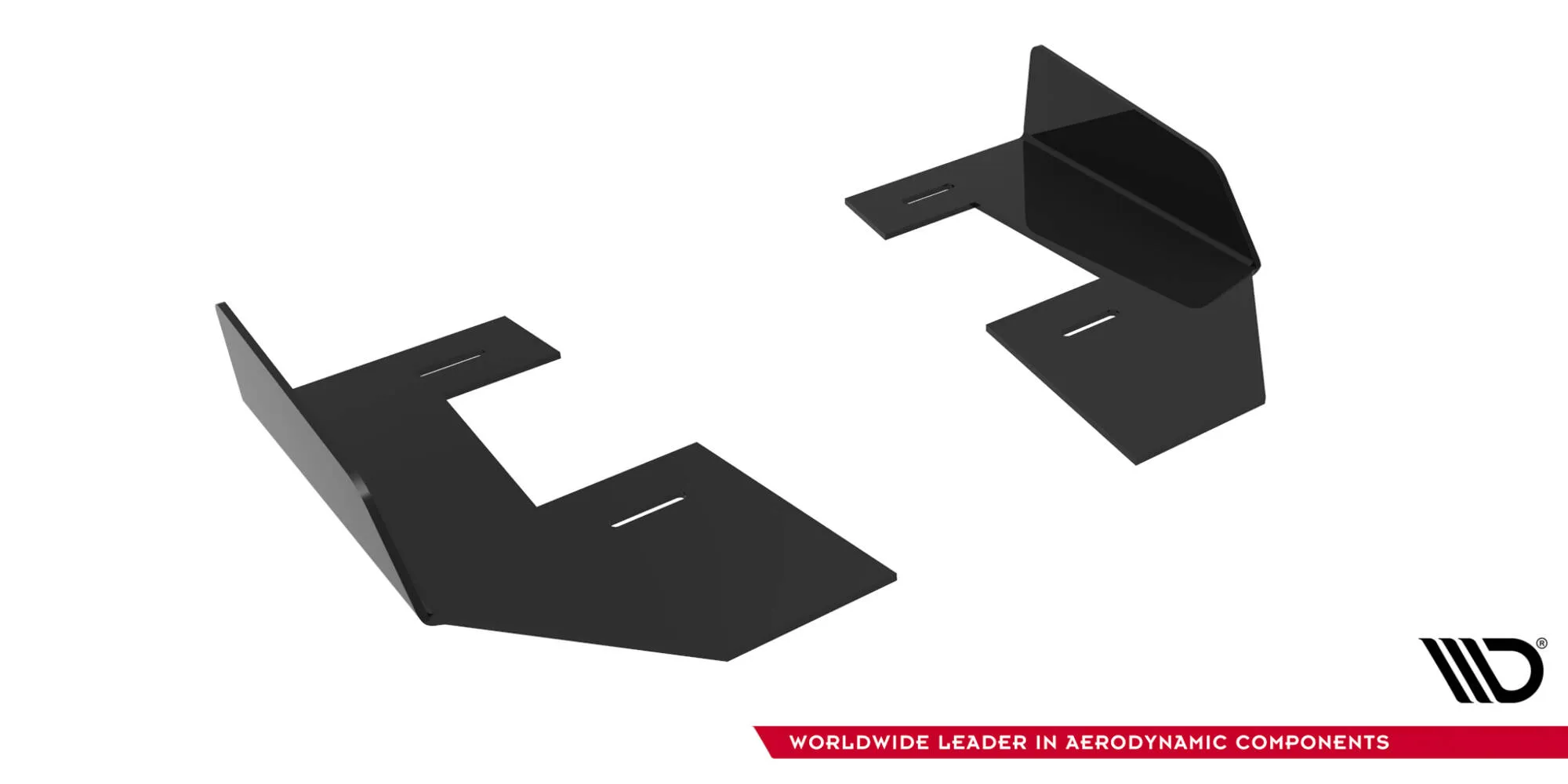 Baksplitter-flopper Mitsubishi Lancer EVO X 2007 - 2015 | Glossy Black Edition – bilde 4