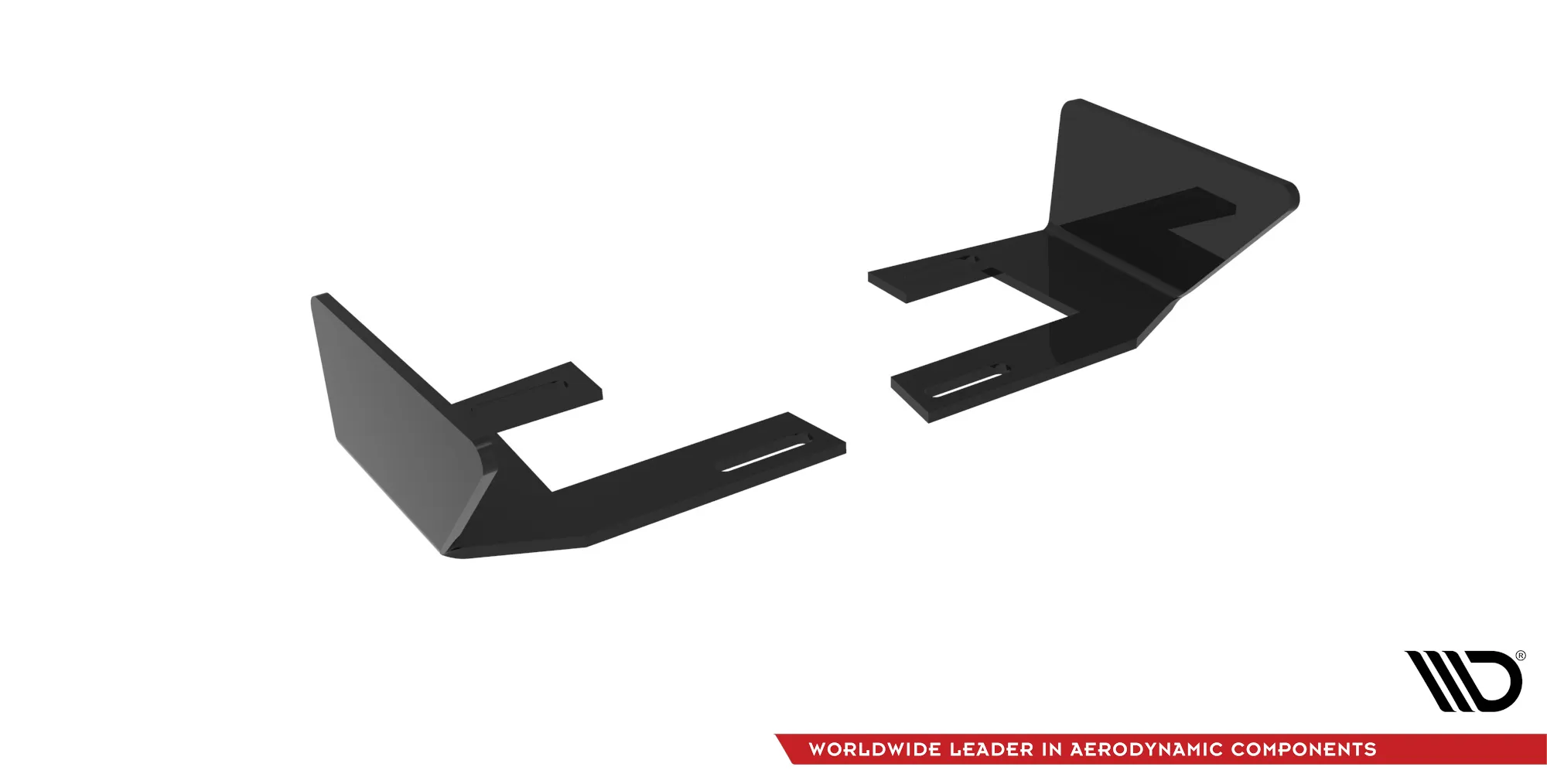 Baksplitter-flopper Peugeot 208 GT II 2019 - 2023 | Glossy Black Edition – bilde 3