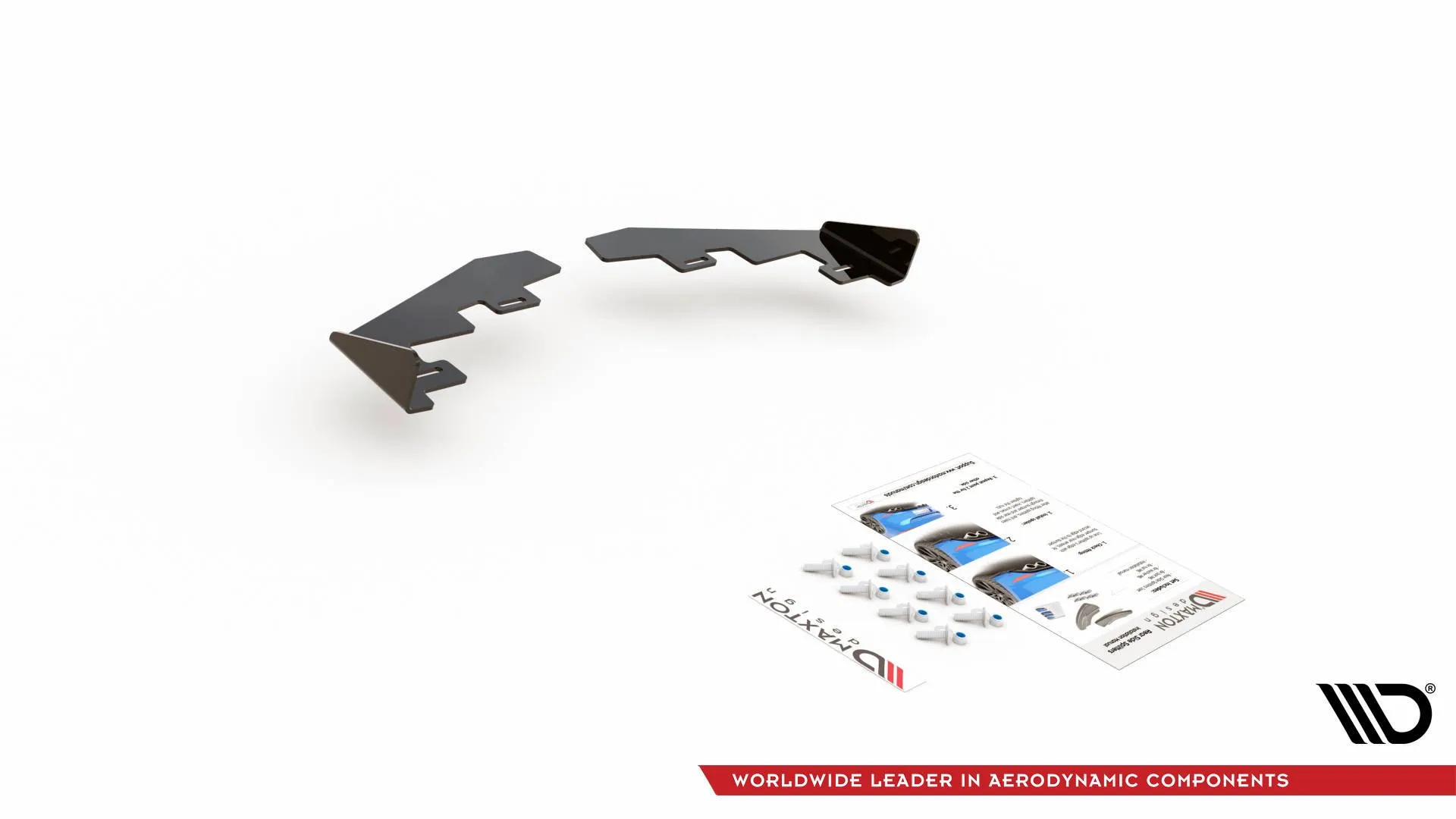 Baksplitter-flopper Toyota Yaris GR IV 2020-> | Glossy Black Edition – bilde 6