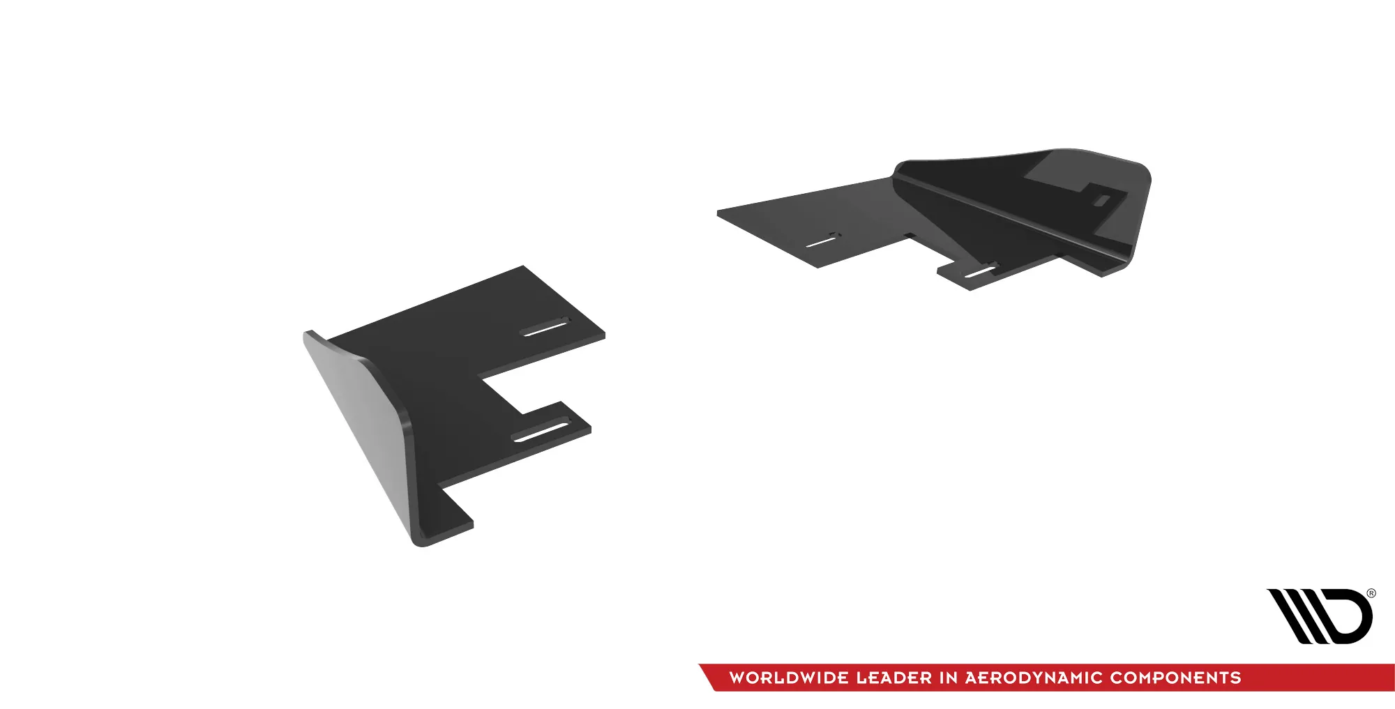 Baksplitter-flopper VW Golf R Mk7 2013-2016 | Glossy Black Edition – bilde 4