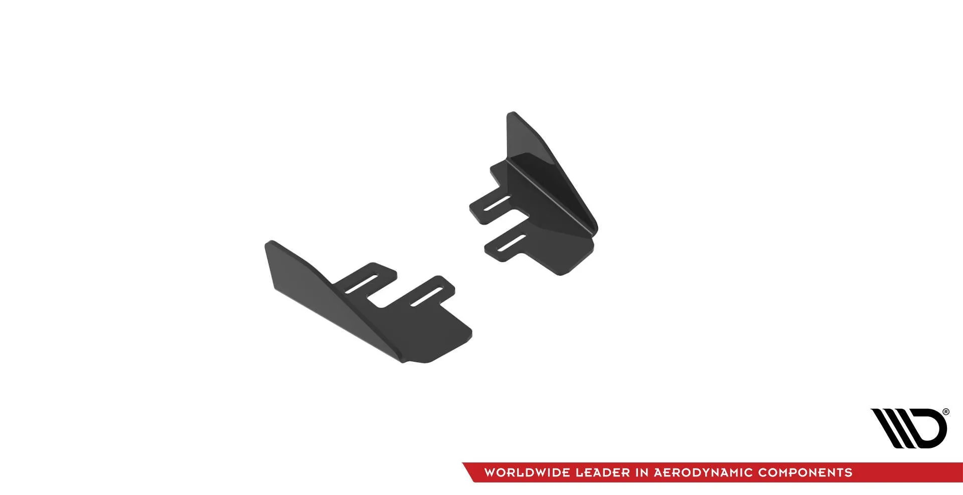 Baksplitter-flopper VW Golf VII R / R-Line Facelift 2017-2020 | Glossy Black Edition – bilde 4