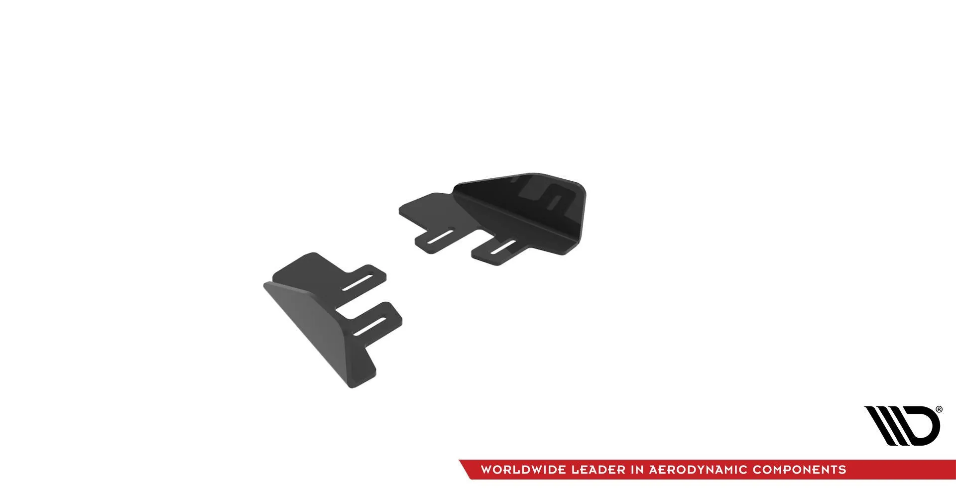 Baksplitter-flopper VW Golf VII R / R-Line Facelift 2017-2020 | Glossy Black Edition – bilde 5