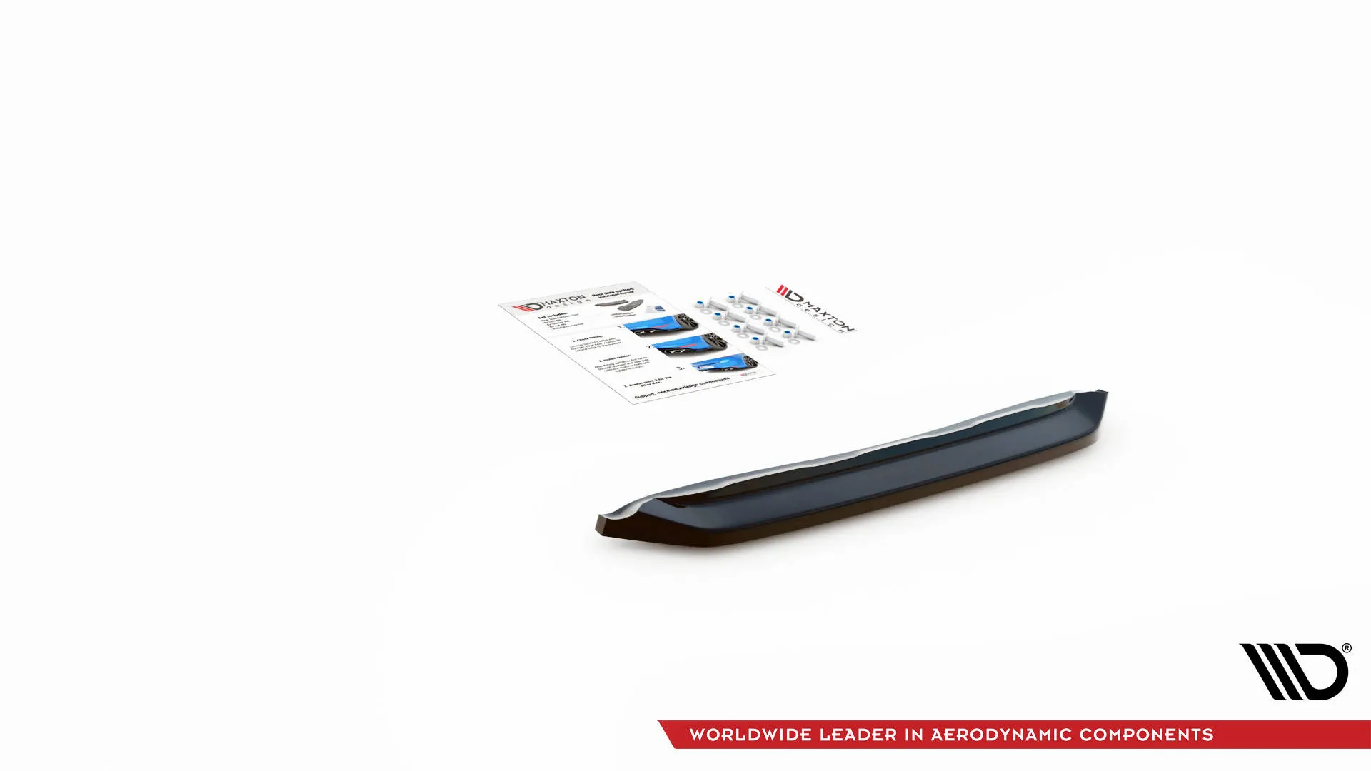 Baksplitter Ford Escape ST-Line Mk3 2012-2019 | Glossy Black Edition – bilde 5