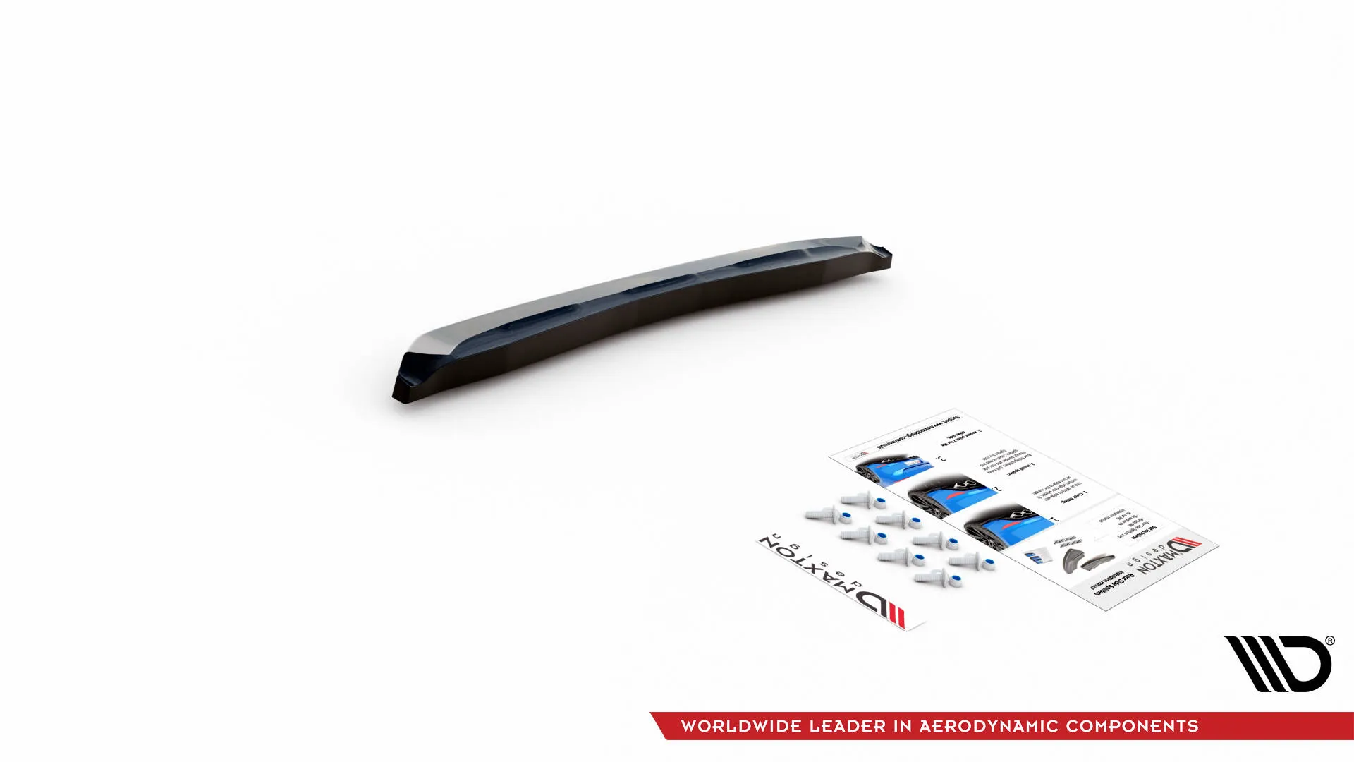 Baksplitter Ford Escape ST-Line Mk3 2012-2019 | Glossy Black Edition – bilde 6