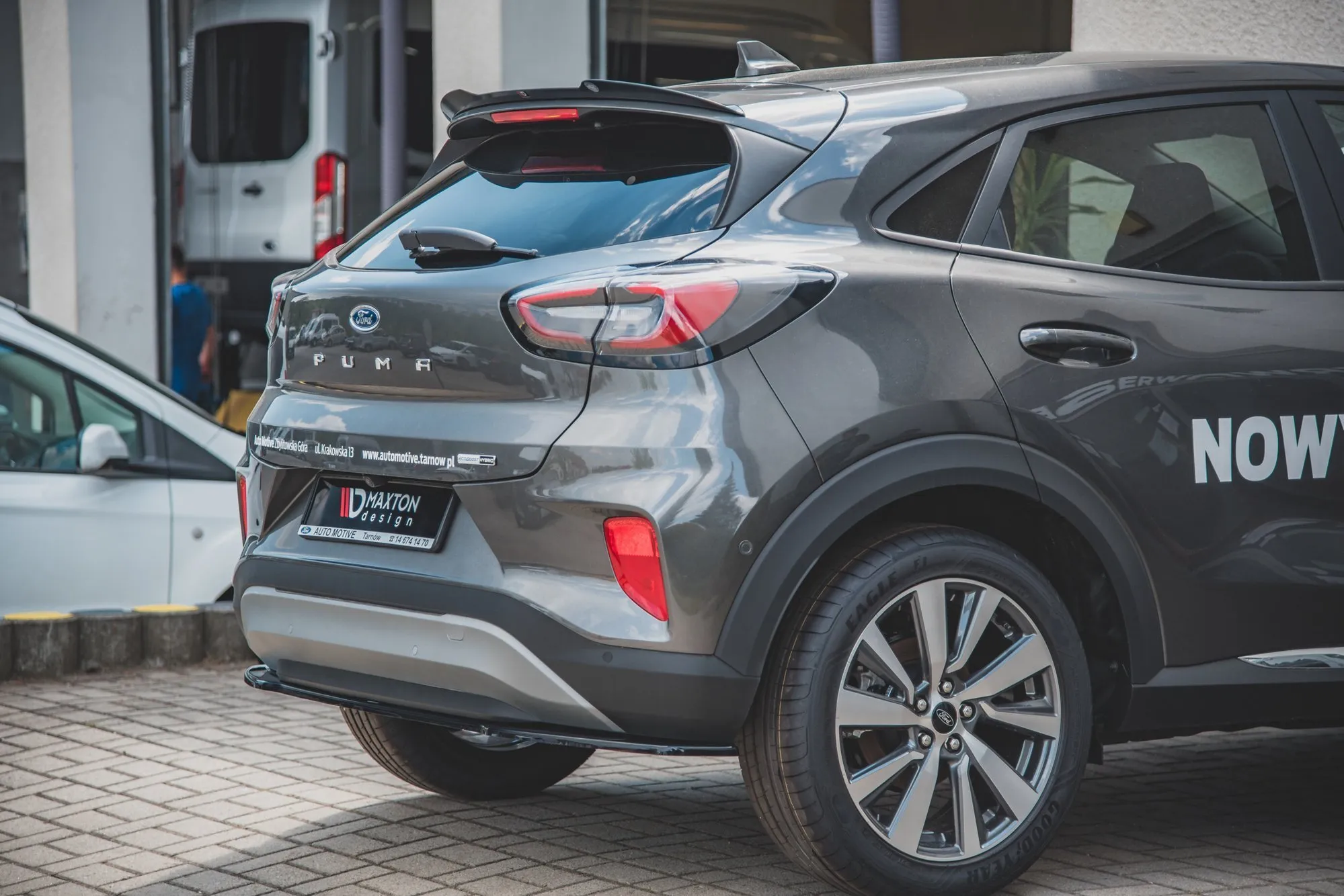 Baksplitter Ford Puma II 2019-> | Glossy Black Edition – bilde 4
