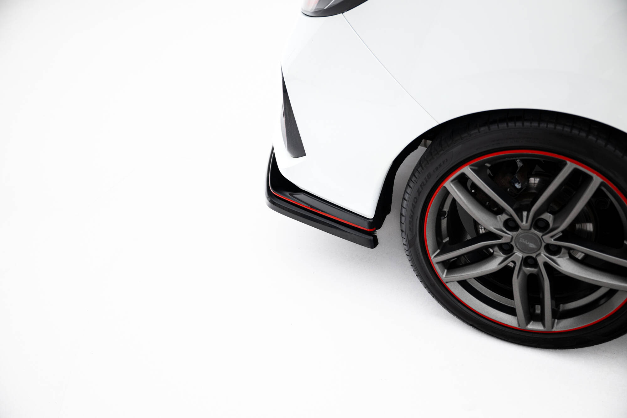 Baksplitter Honda Civic Sport X 2016 - 2019 | Glossy Black Edition – bilde 4