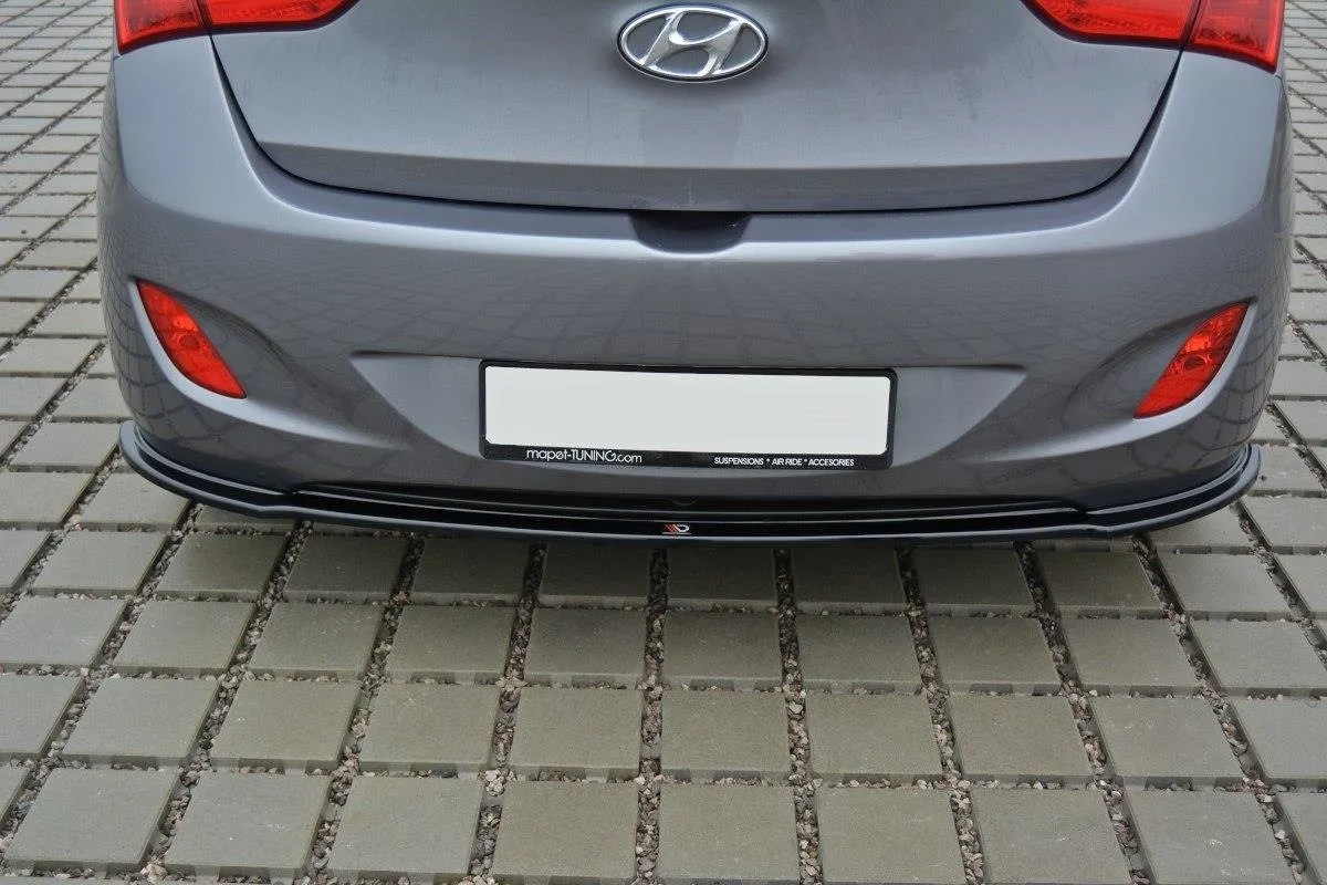 Baksplitter Hyundai i30 II 2012 - 2017 | Glossy Black Edition