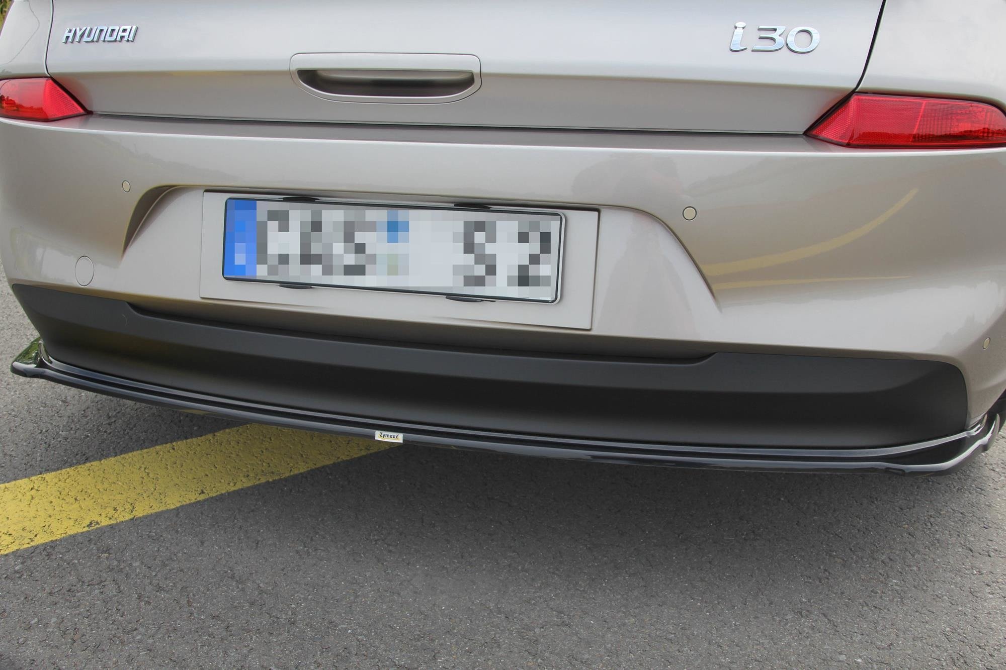 Baksplitter Hyundai I30 III 2017 - 2020 | Glossy Black Edition