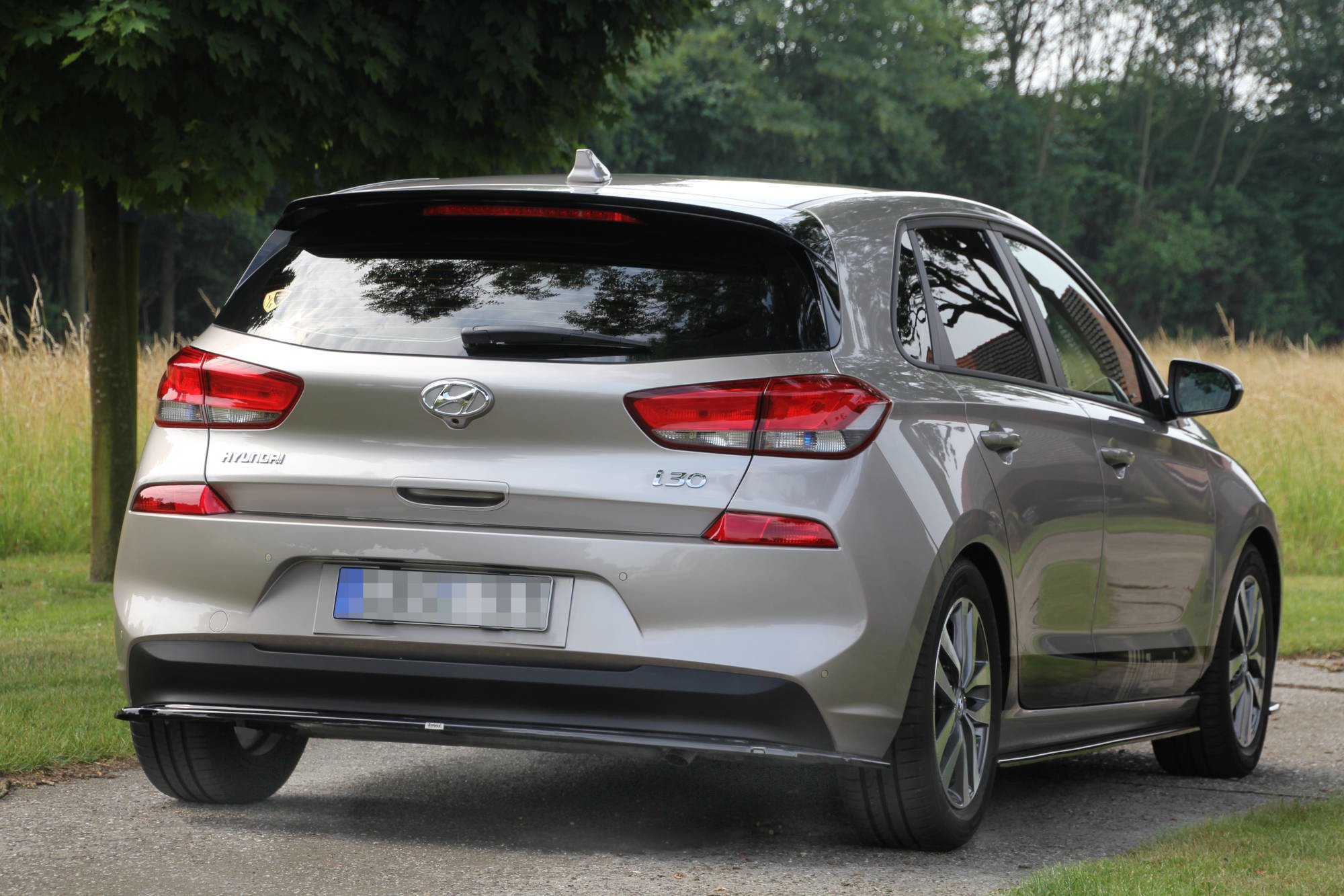 Baksplitter Hyundai I30 III 2017 - 2020 | Glossy Black Edition – bilde 3