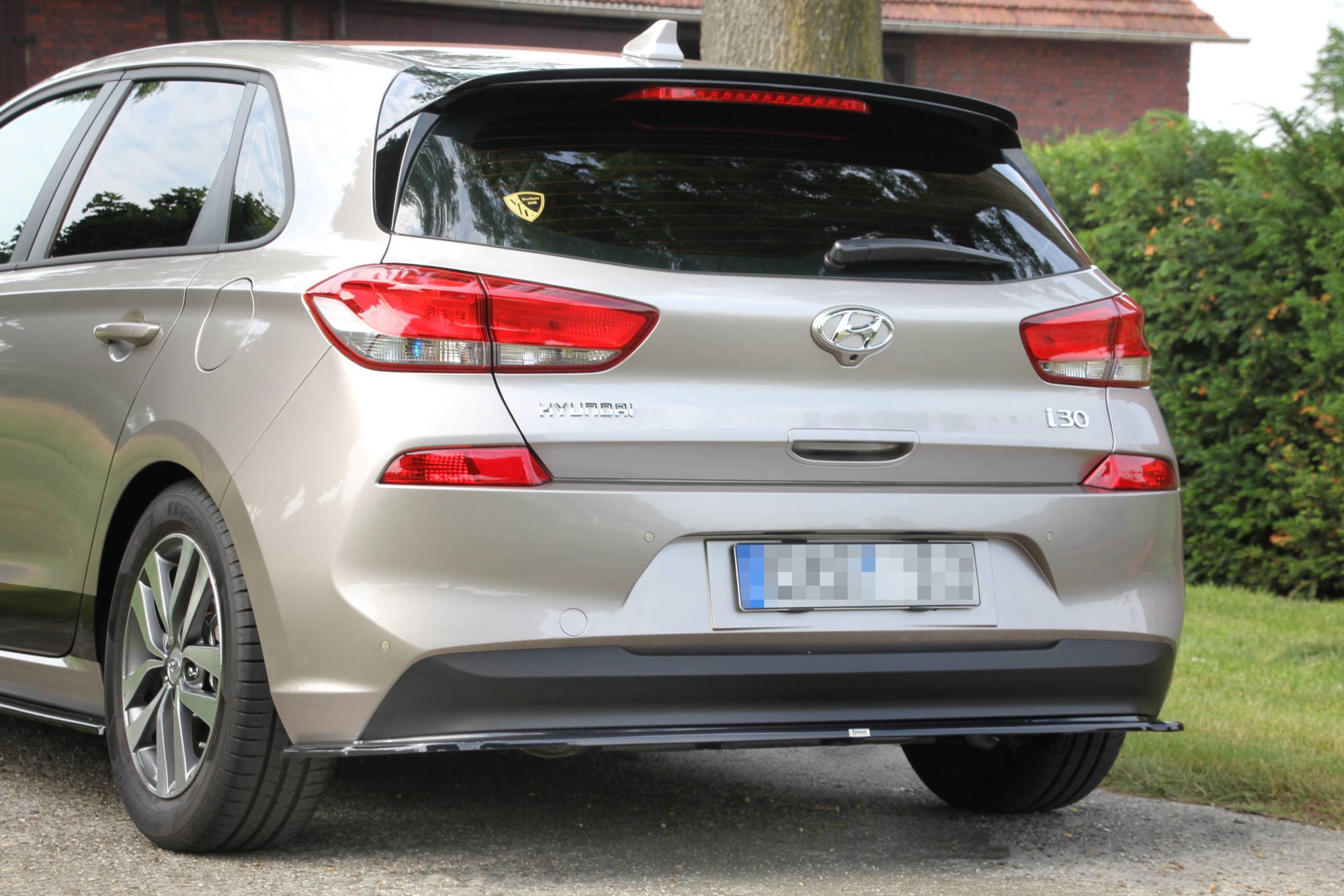 Baksplitter Hyundai I30 III 2017 - 2020 | Glossy Black Edition – bilde 4