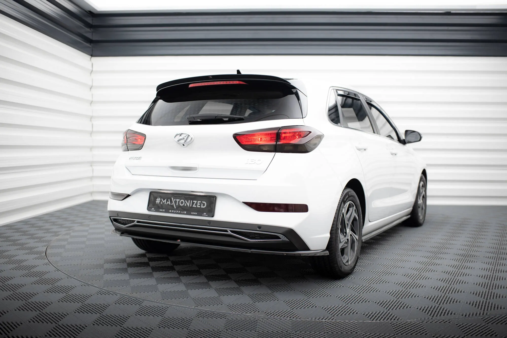Baksplitter Hyundai I30 III Facelift 2020 -> | Glossy Black Edition – bilde 3