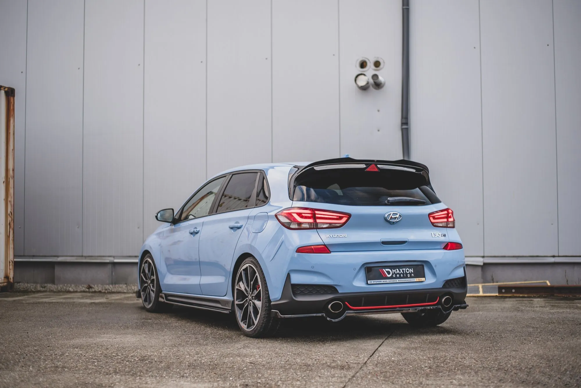 Baksplitter Hyundai I30 N III 2017 - 2020 | Glossy Black Edition – bilde 4