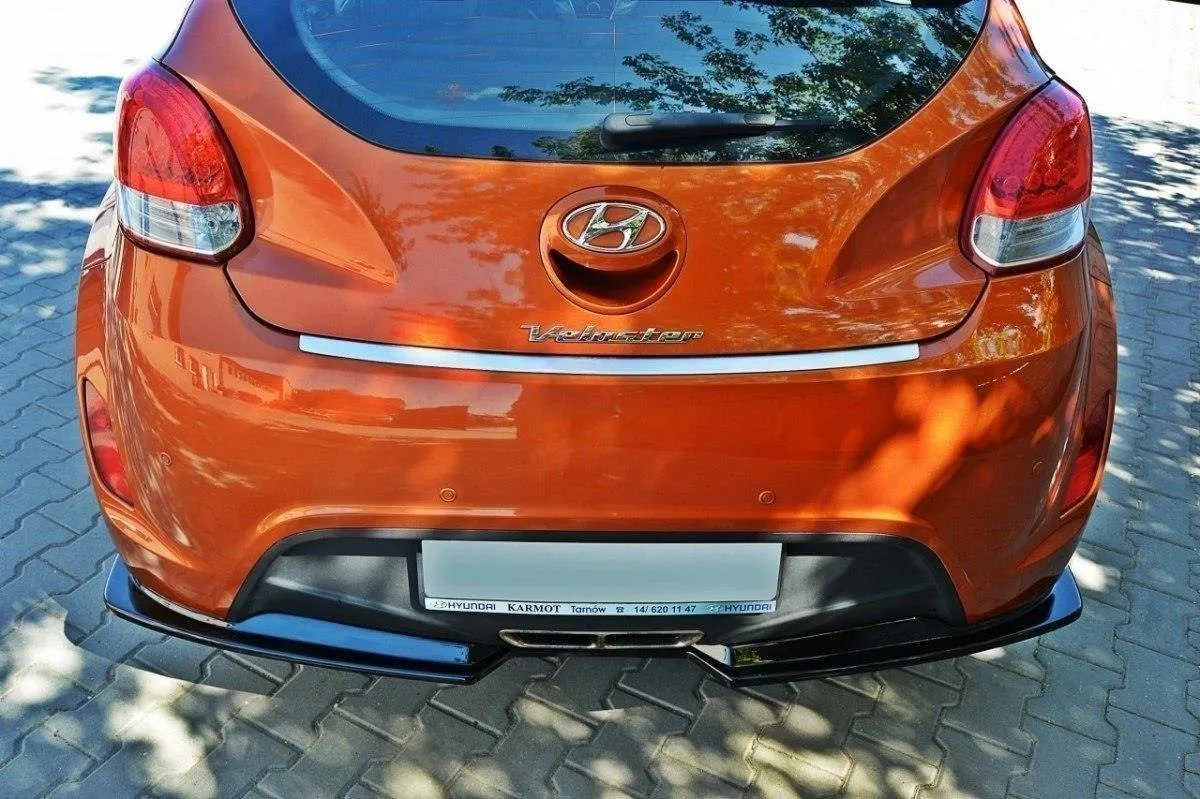 Baksplitter Hyundai Veloster 2011 - 2018 | Glossy Black Edition