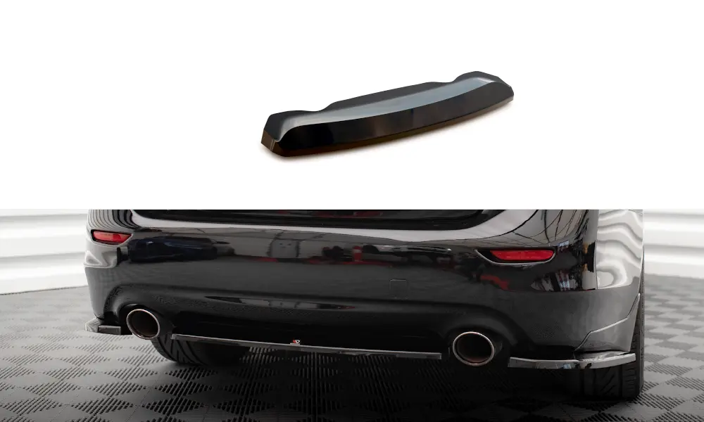 Baksplitter Infiniti Q50 S 2013 - 2016 | Glossy Black Edition – bilde 2