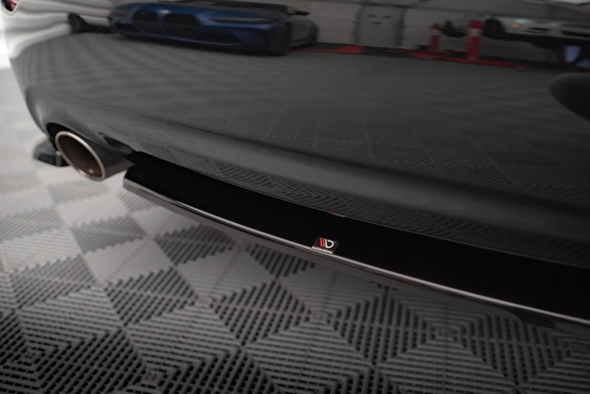 Baksplitter Infiniti Q50 S 2013 - 2016 | Glossy Black Edition – bilde 4