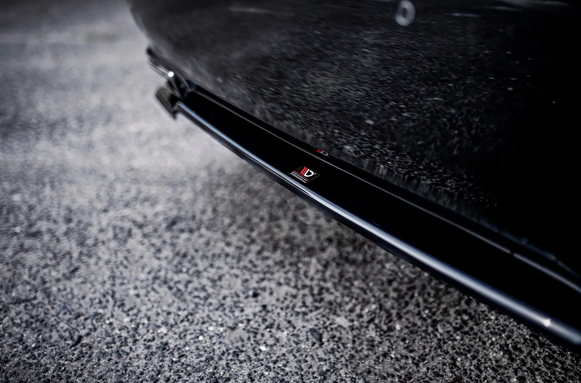 Baksplitter Lexus LS IV Facelift 2012 - 2017 | Glossy Black Edition – bilde 3