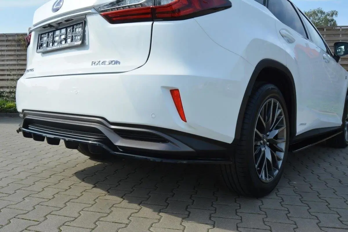 Baksplitter m/diffusør Lexus RX IV 2015 - 2022 | Black – bilde 4