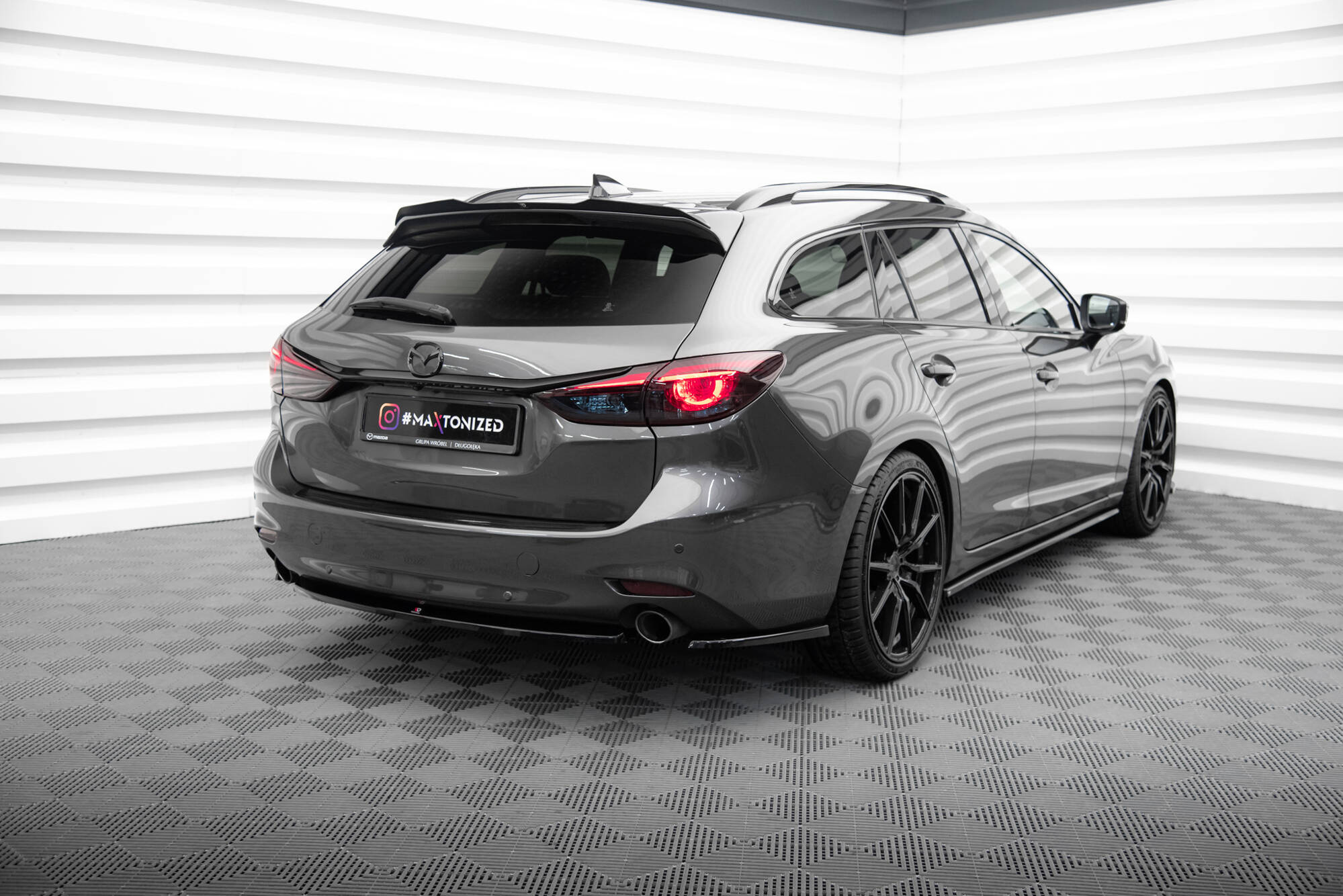 Baksplitter Mazda 6 III Facelift 2017 - 2023 | Glossy Black Edition – bilde 2
