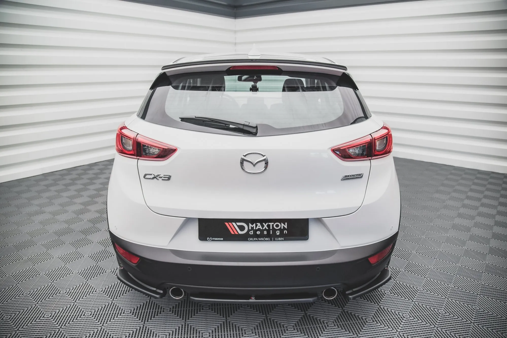 Baksplitter Mazda CX-3 2014 - 2023 | Glossy Black Edition