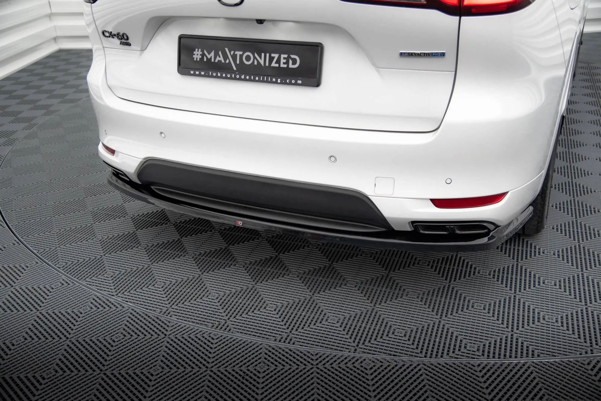 Baksplitter Mazda CX-60 2022 - > | Glossy Black Edition – bilde 3