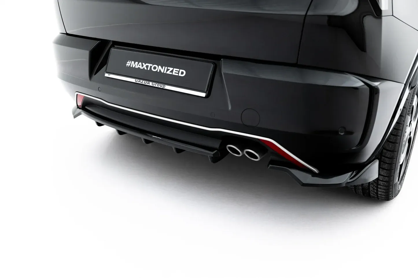 Baksplitter med diffuser Alfa Romeo Junior I 2024 -> | Glossy Black Edition – bilde 4