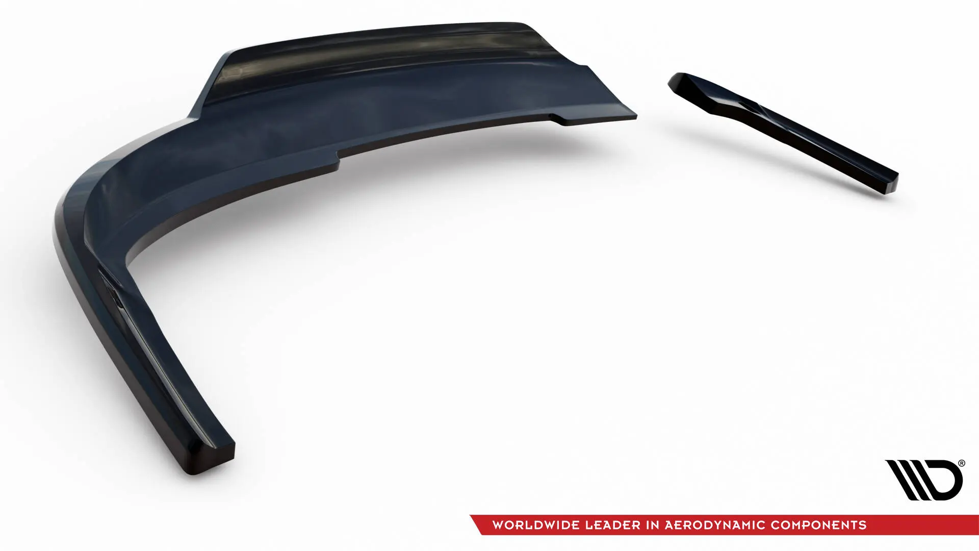 Baksplitter med diffuser Audi A4 B8 Competition facelift 2011 - 2015 | Glossy Black Edition – bilde 8