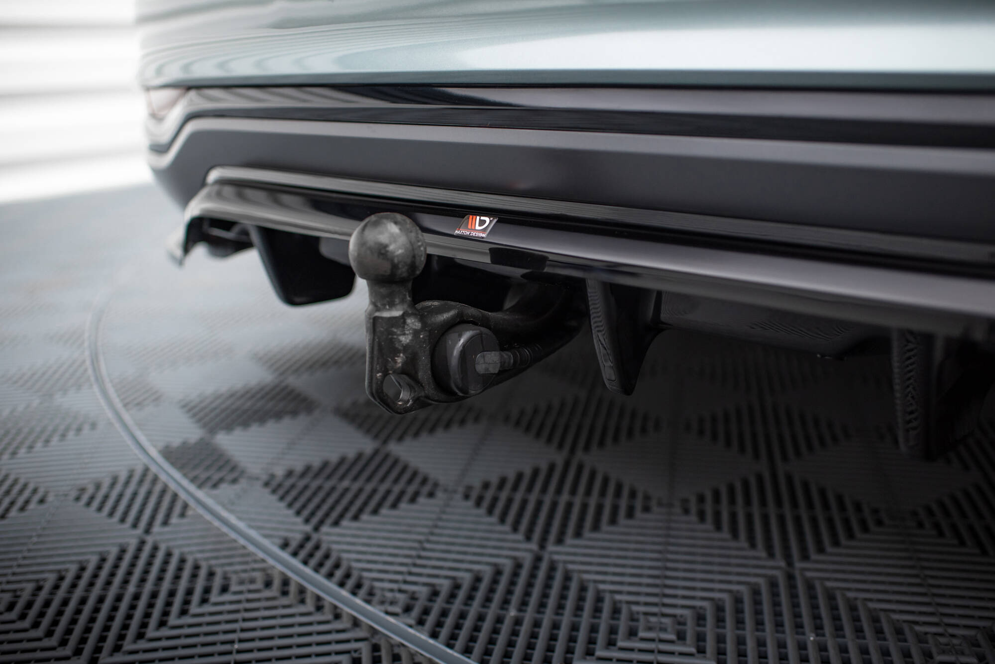 Baksplitter med diffuser Audi A6 Allroad (C8) 2019 - 2023  | Glossy Black Edition – bilde 3
