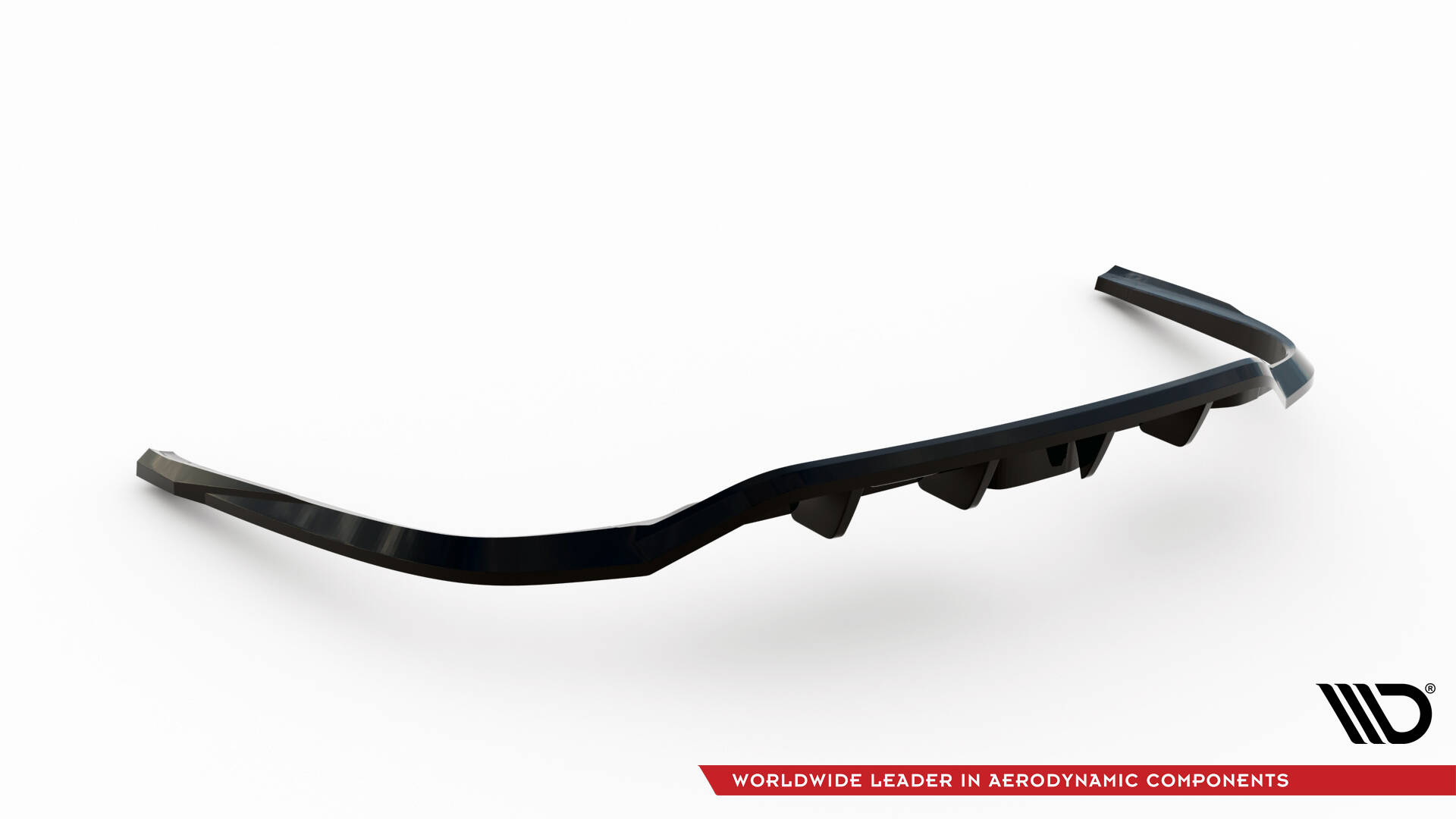 Baksplitter med diffuser Audi A6 Allroad (C8) 2019 - 2023  | Glossy Black Edition – bilde 7