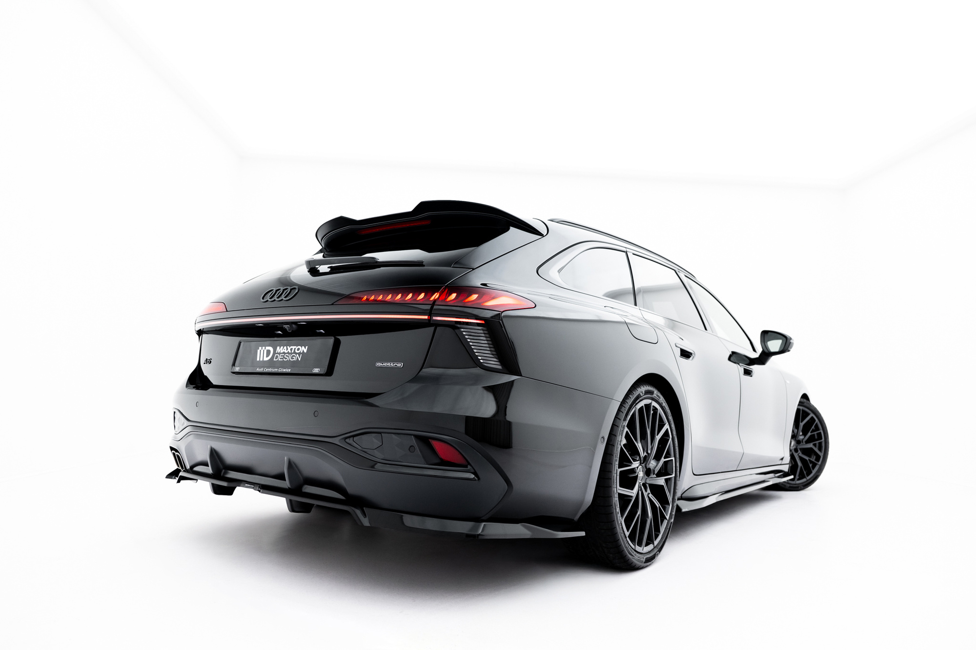 Baksplitter med diffuser Audi A6 (C9) 2025 -> | Glossy Black Edition V1 – bilde 5