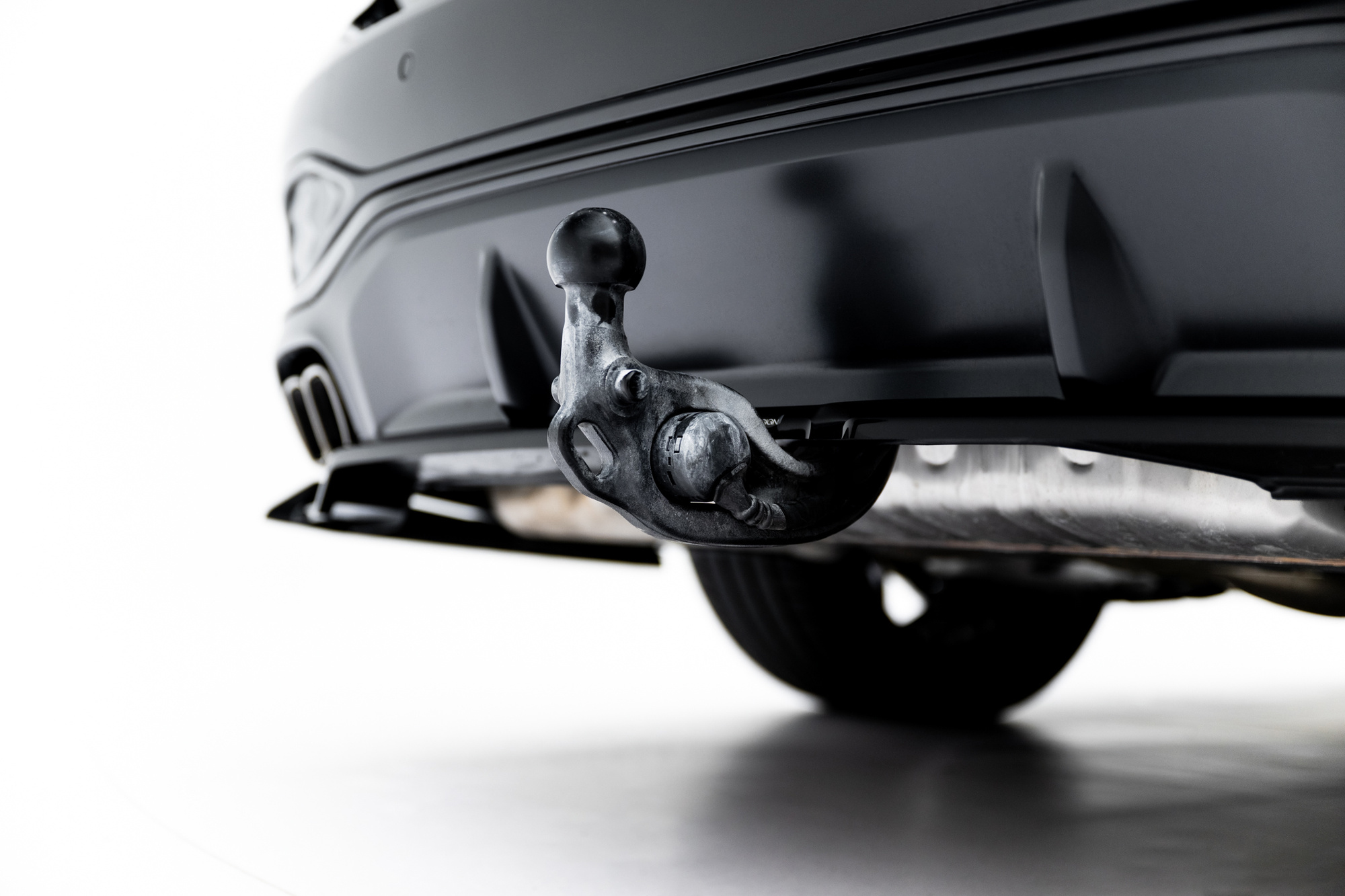 Baksplitter med diffuser Audi A6 (C9) 2025 ->  | Glossy Black Edition V2 – bilde 6