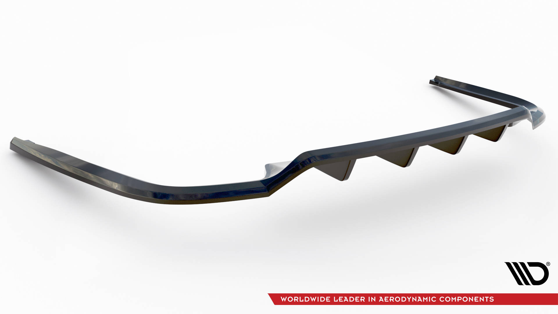 Baksplitter med diffuser Audi A8 D5 2017 - 2021 | Glossy Black Edition – bilde 6