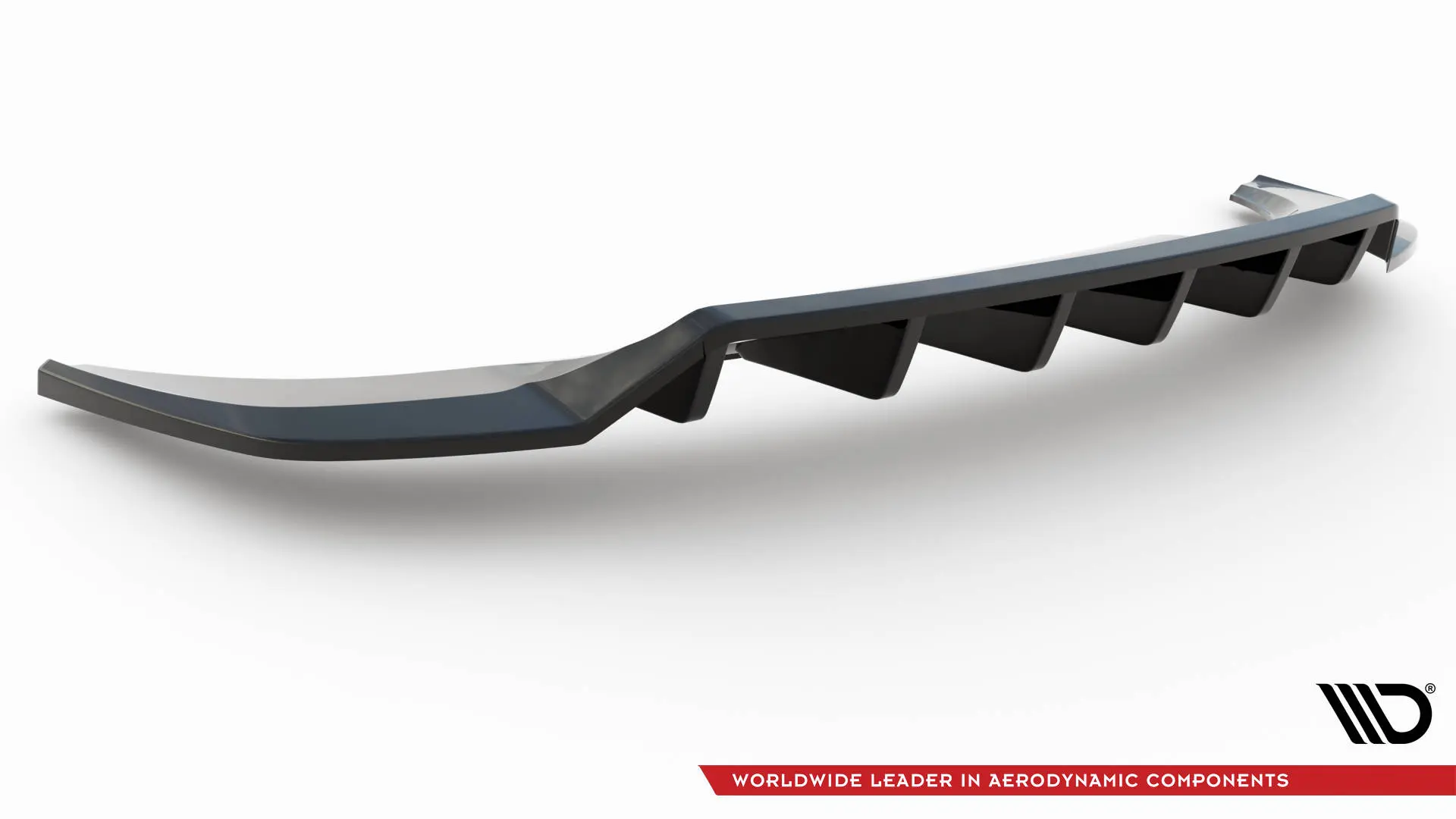Baksplitter med diffuser Audi Q3 F3 S-Line 2018 - 2025 | Glossy Black Edition – bilde 6