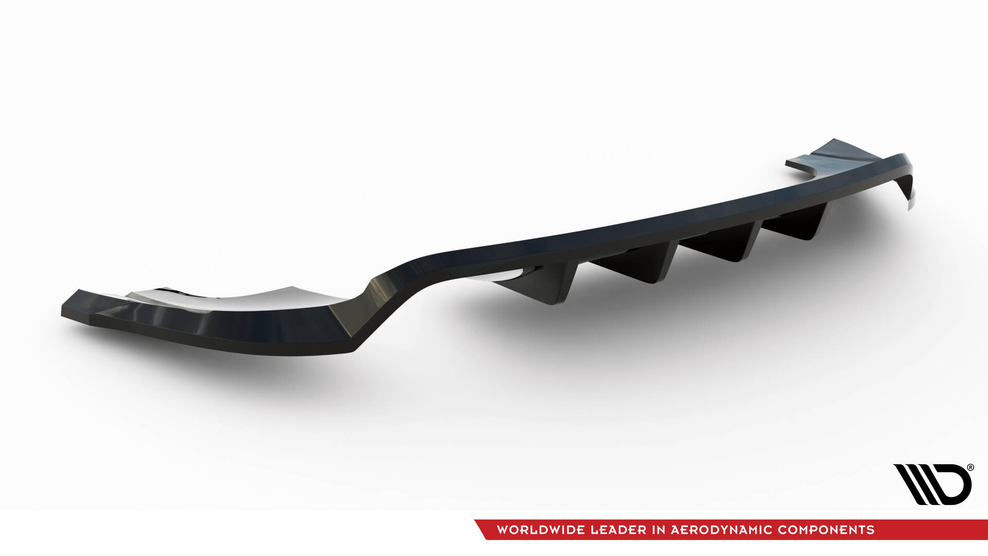 Baksplitter med diffuser Audi Q3 S-line (8U) 2011 - 2014 | Glossy Black Edition – bilde 8