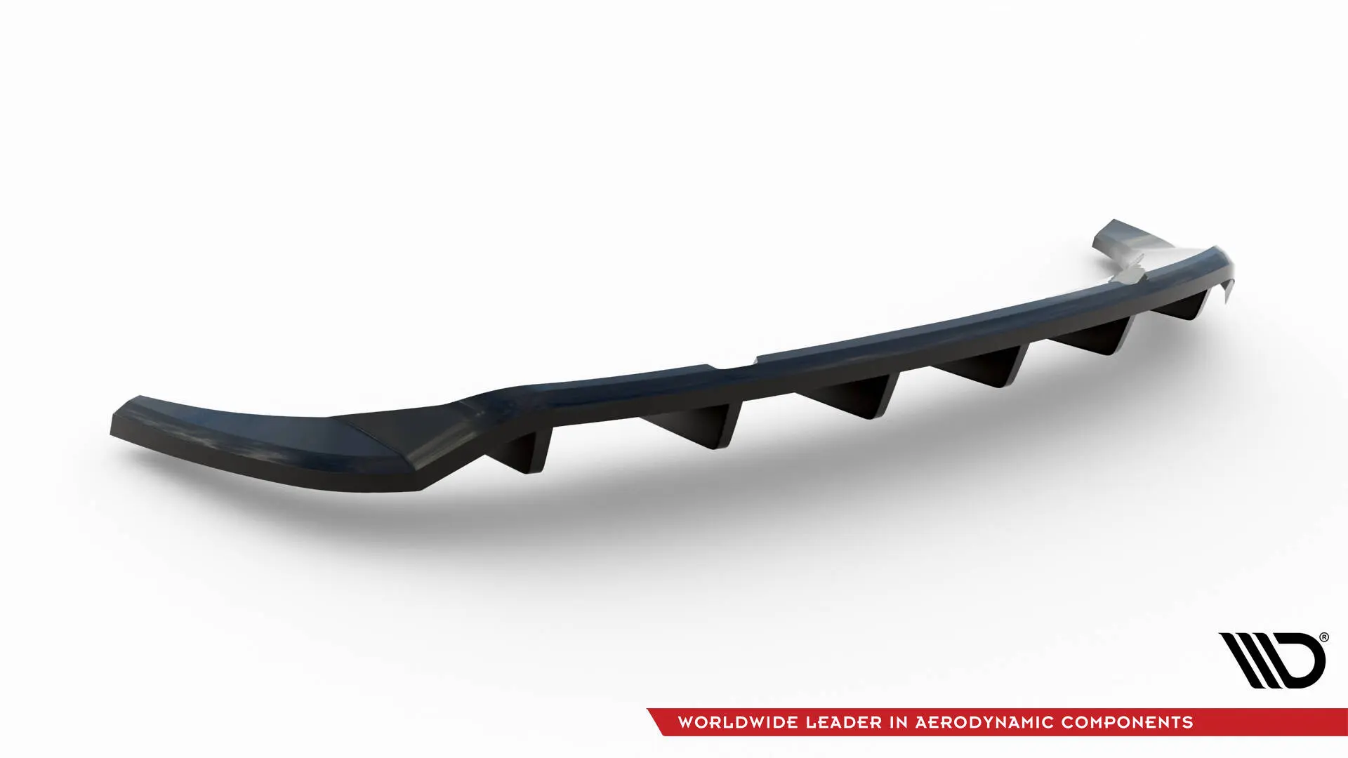 Baksplitter med diffuser Audi Q3 Sportback F3 2019 - 2025 | Glossy Black Edition – bilde 5