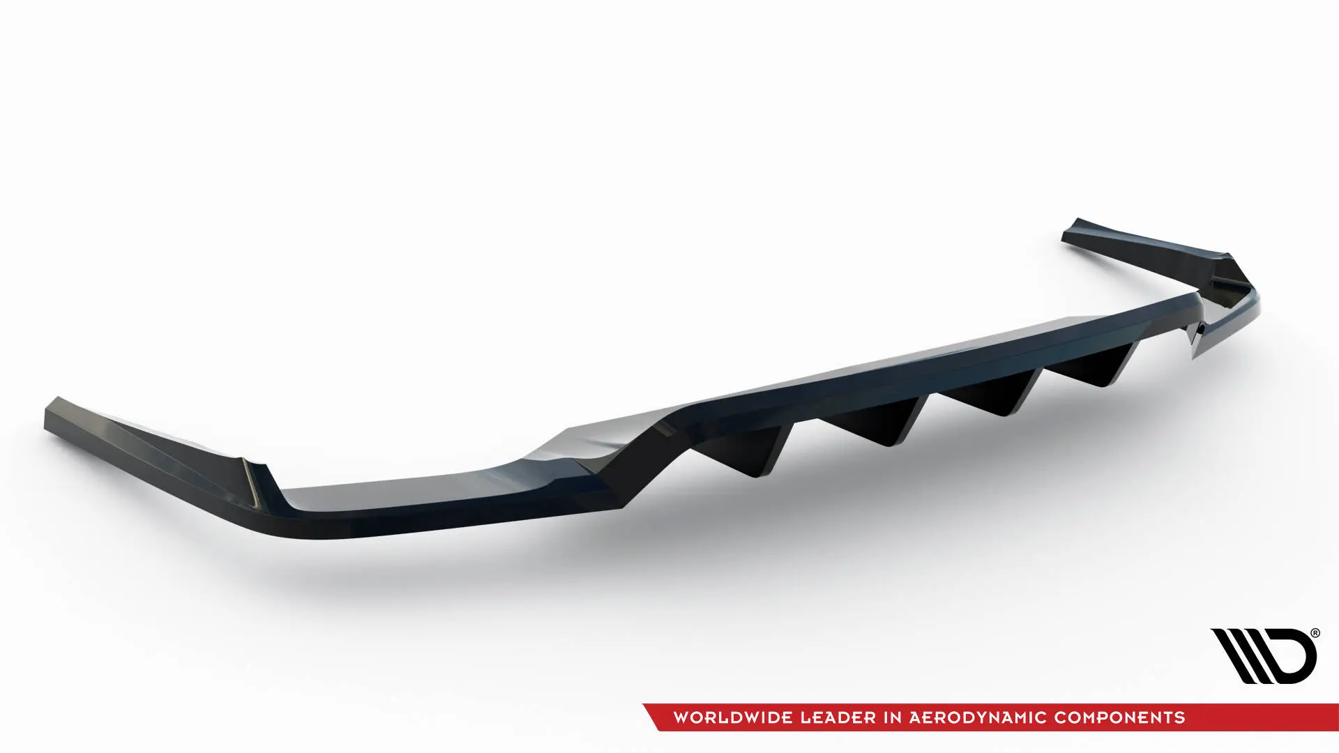 Baksplitter med diffuser Audi Q7 4M 2015 - 2019 | Glossy Black Edition – bilde 6