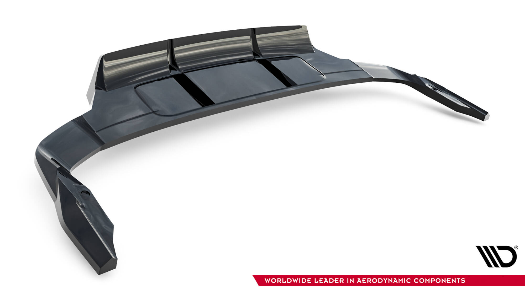 Baksplitter med diffuser Audi Q7 II Facelift 2023 -> | Glossy Black Edition – bilde 8