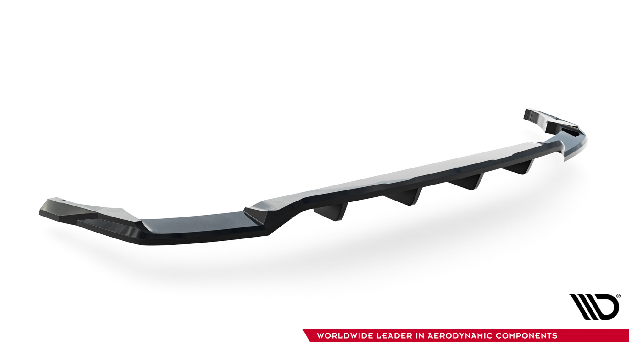 Baksplitter med diffuser Audi Q8 I Facelift 2023 -> | Glossy Black Edition – bilde 6