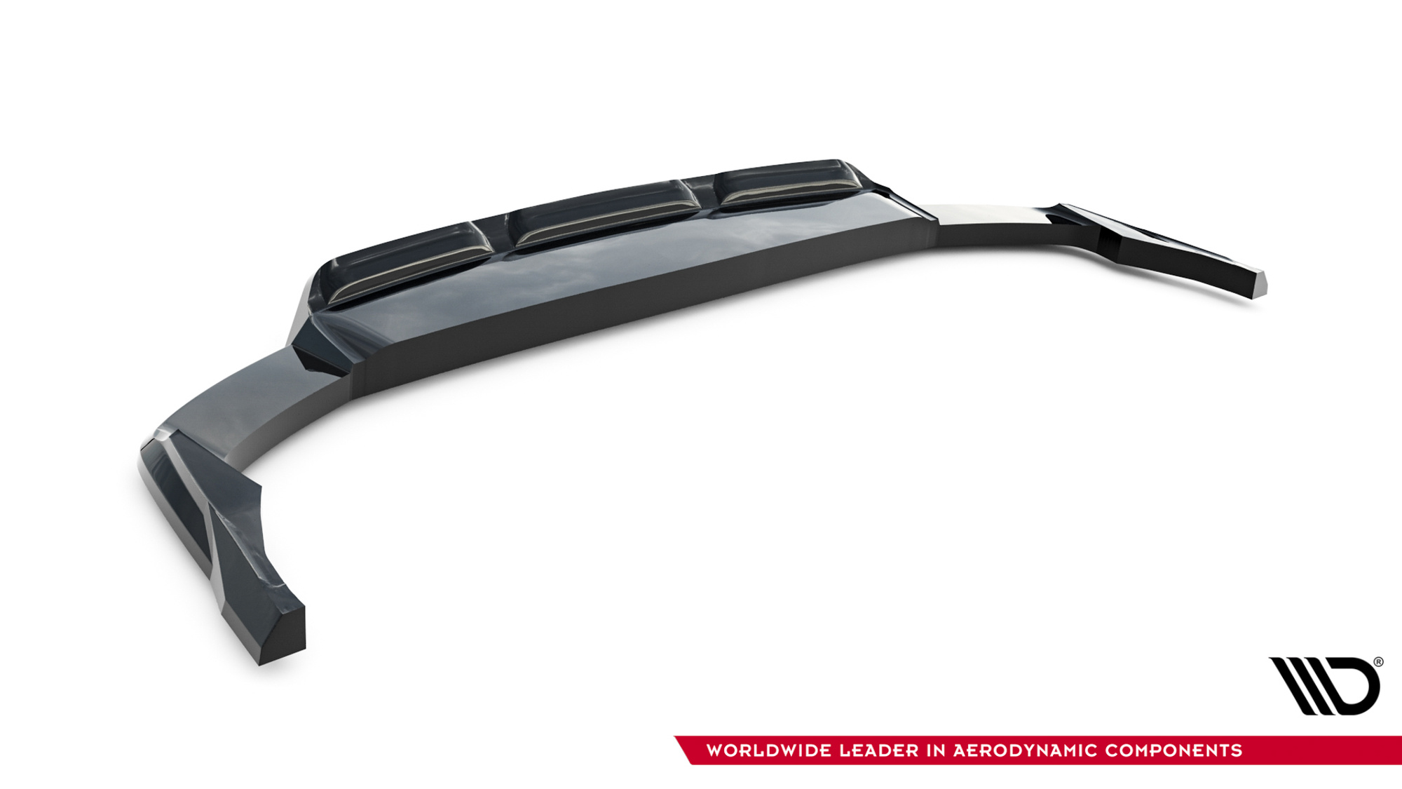 Baksplitter med diffuser Audi Q8 I Facelift 2023 -> | Glossy Black Edition – bilde 7
