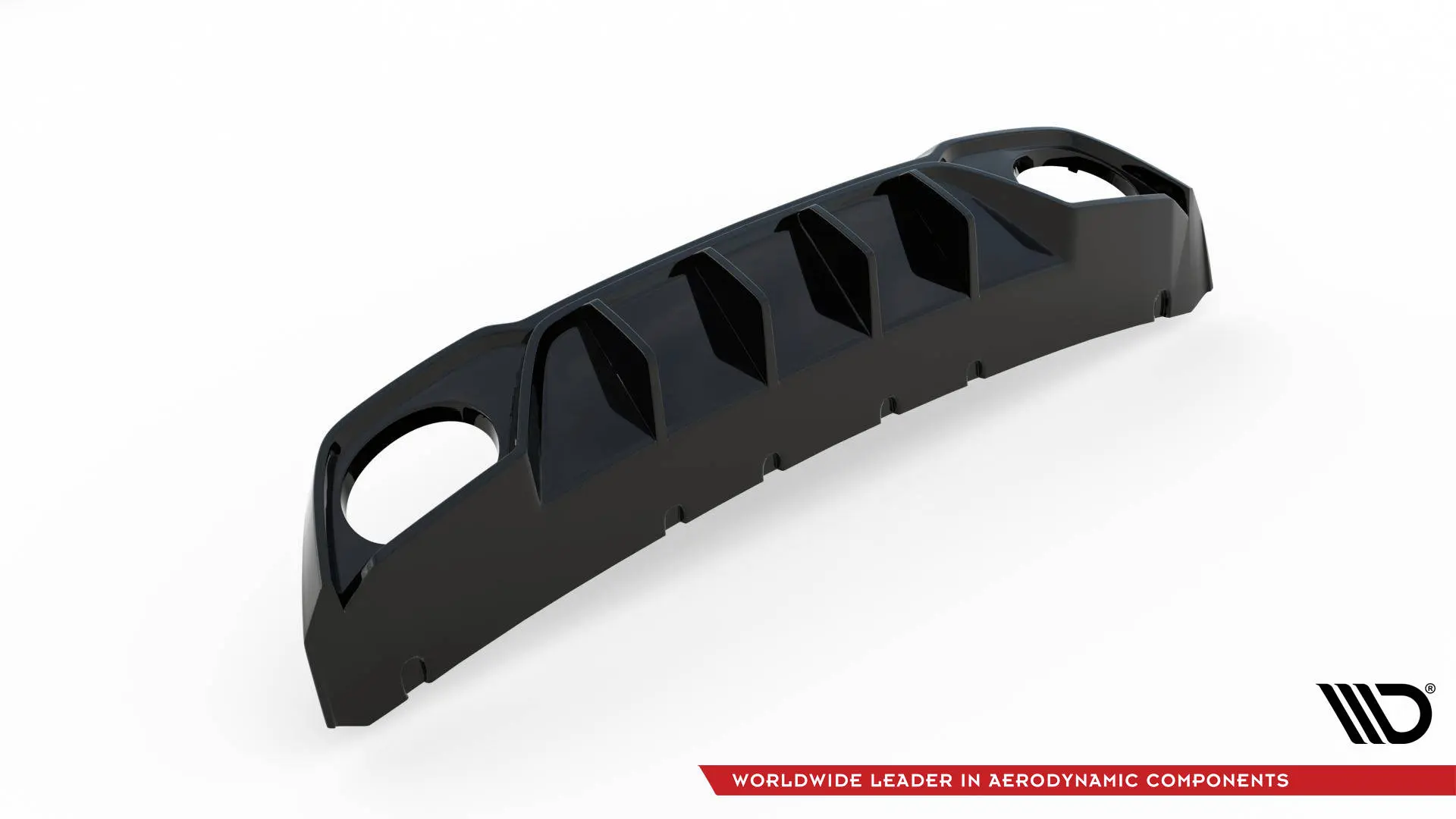 Baksplitter med diffuser Audi RS3 (8Y) 2020 - > | Glossy Black Edition – bilde 15