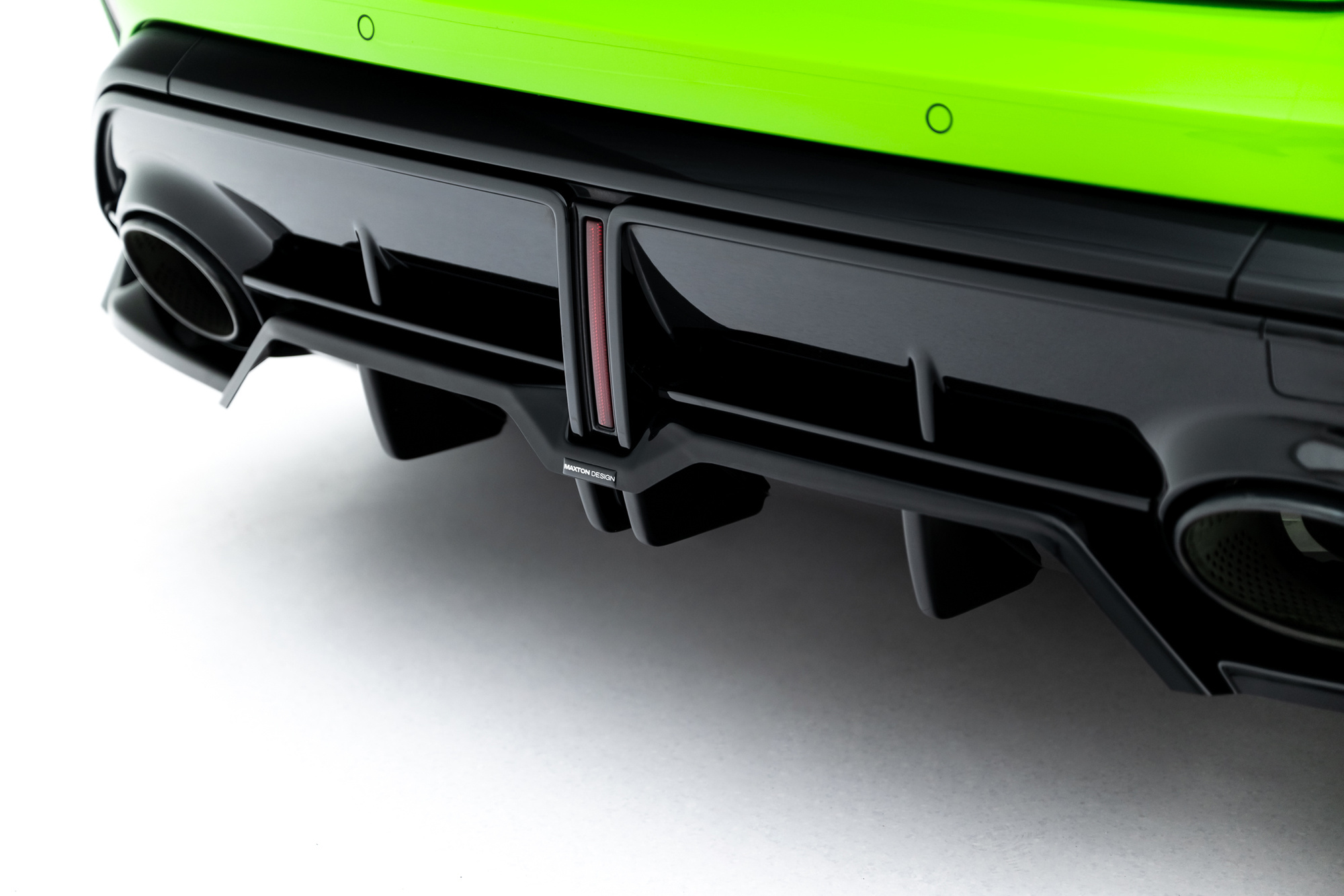 Baksplitter med diffuser Audi RS3 8Y Facelift 2024 ->  | Glossy Black Edition V1 – bilde 3
