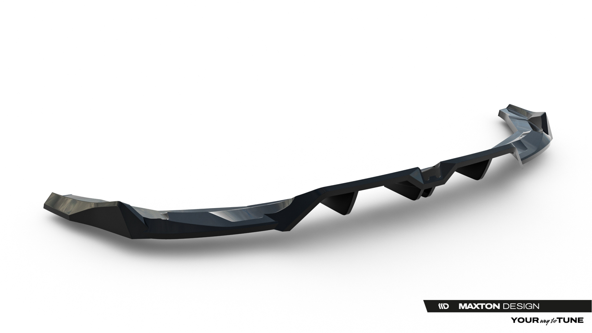 Baksplitter med diffuser Audi RS3 8Y Facelift 2024 ->  | Glossy Black Edition V1 – bilde 8